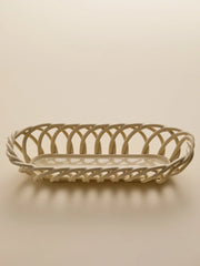 The Vintage Oblong Twisted BasketTrays and BowlsMiscellanea, etc.