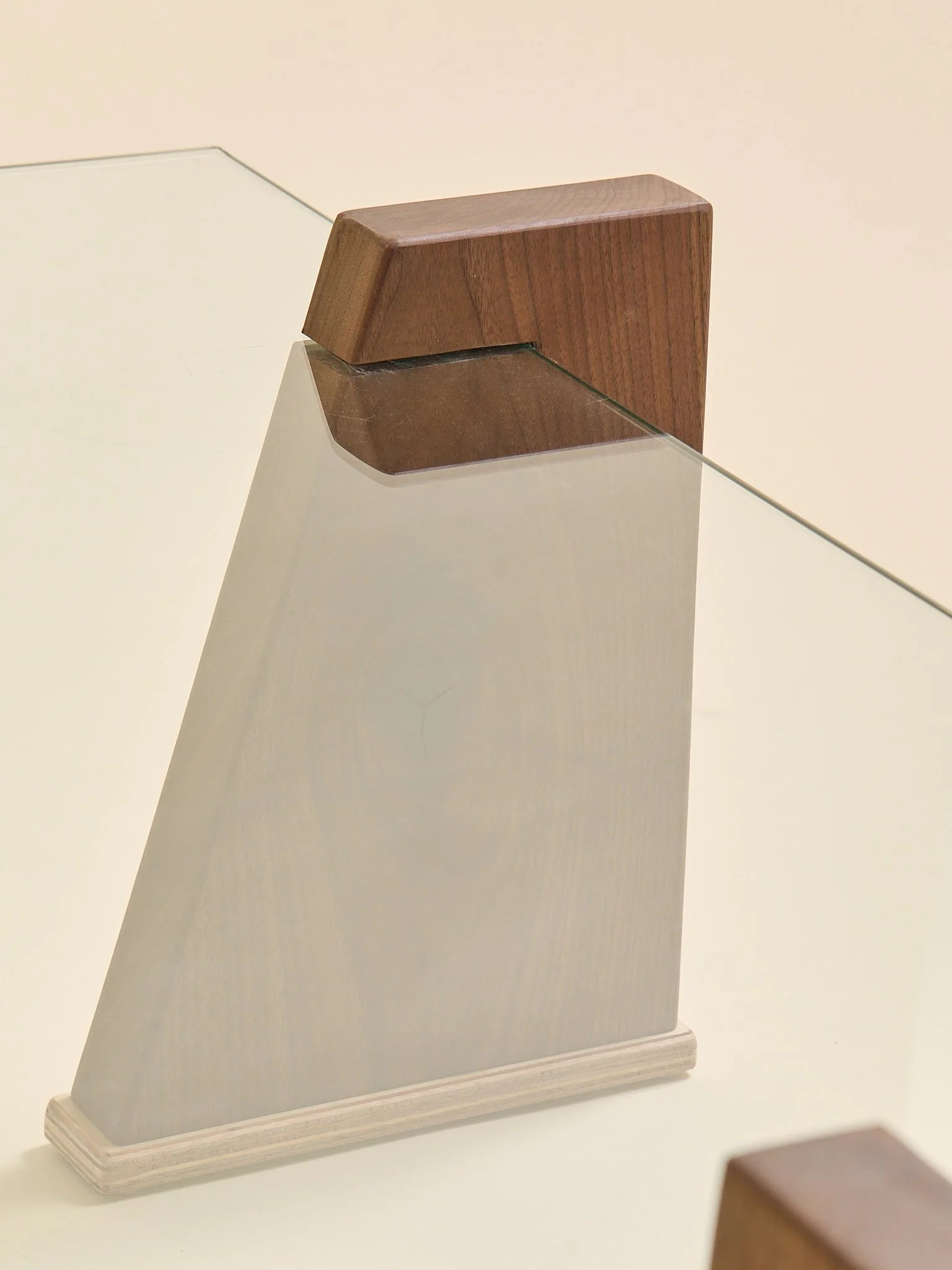 The Ply Boy Special Tapered Walnut Pillar Coffee TableCoffee TablesMiscellanea, etc.