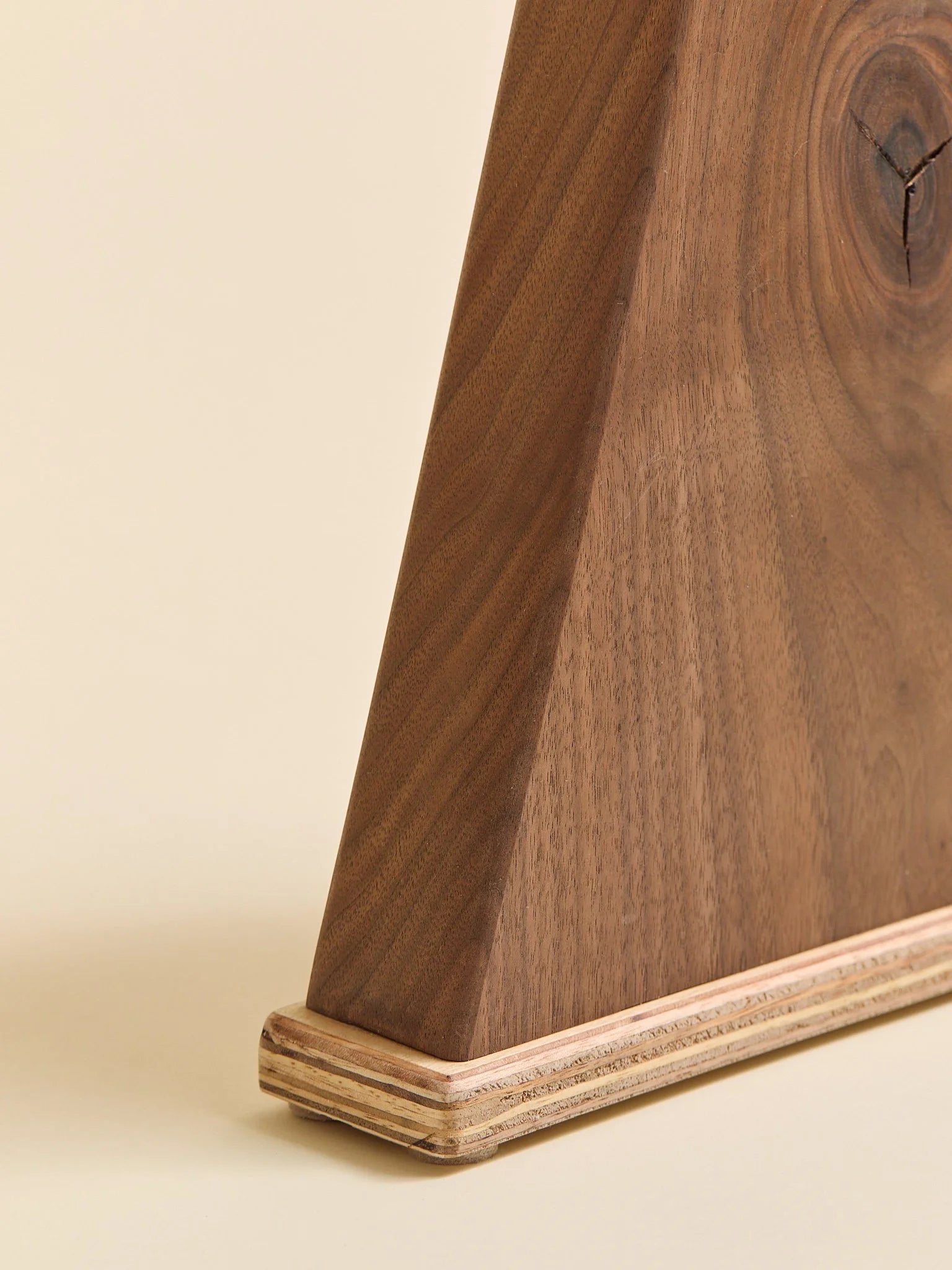 The Ply Boy Special Tapered Walnut Pillar Coffee TableCoffee TablesMiscellanea, etc.