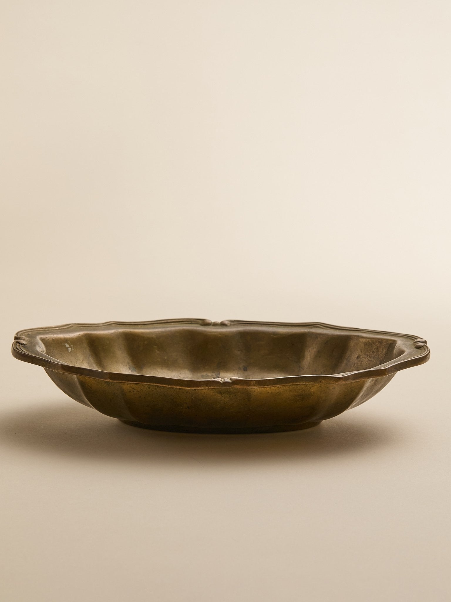The Vintage Cast Brass Scallop TrayTrays and BowlsMiscellanea, etc.
