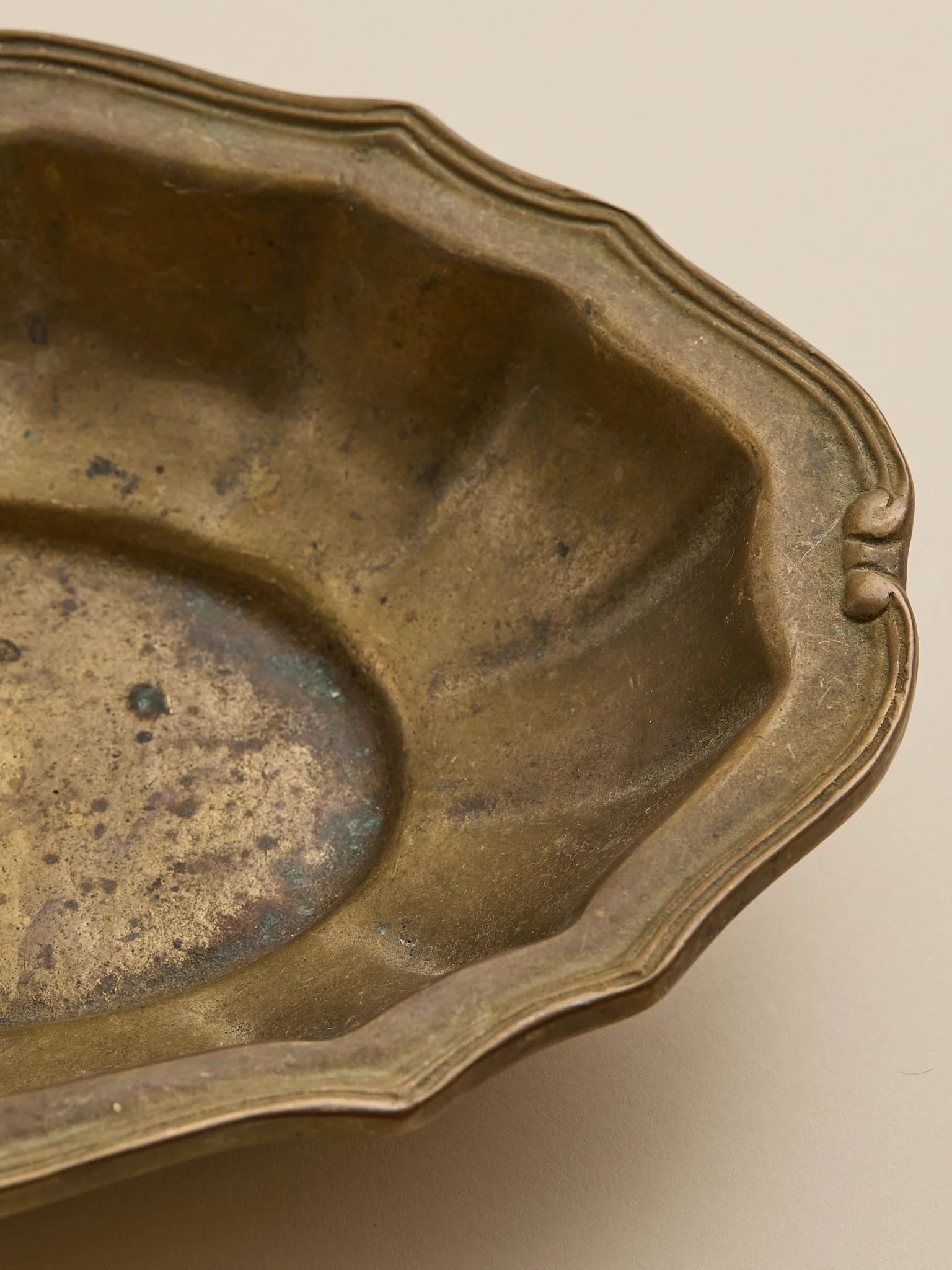 The Vintage Cast Brass Scallop TrayTrays and BowlsMiscellanea, etc.