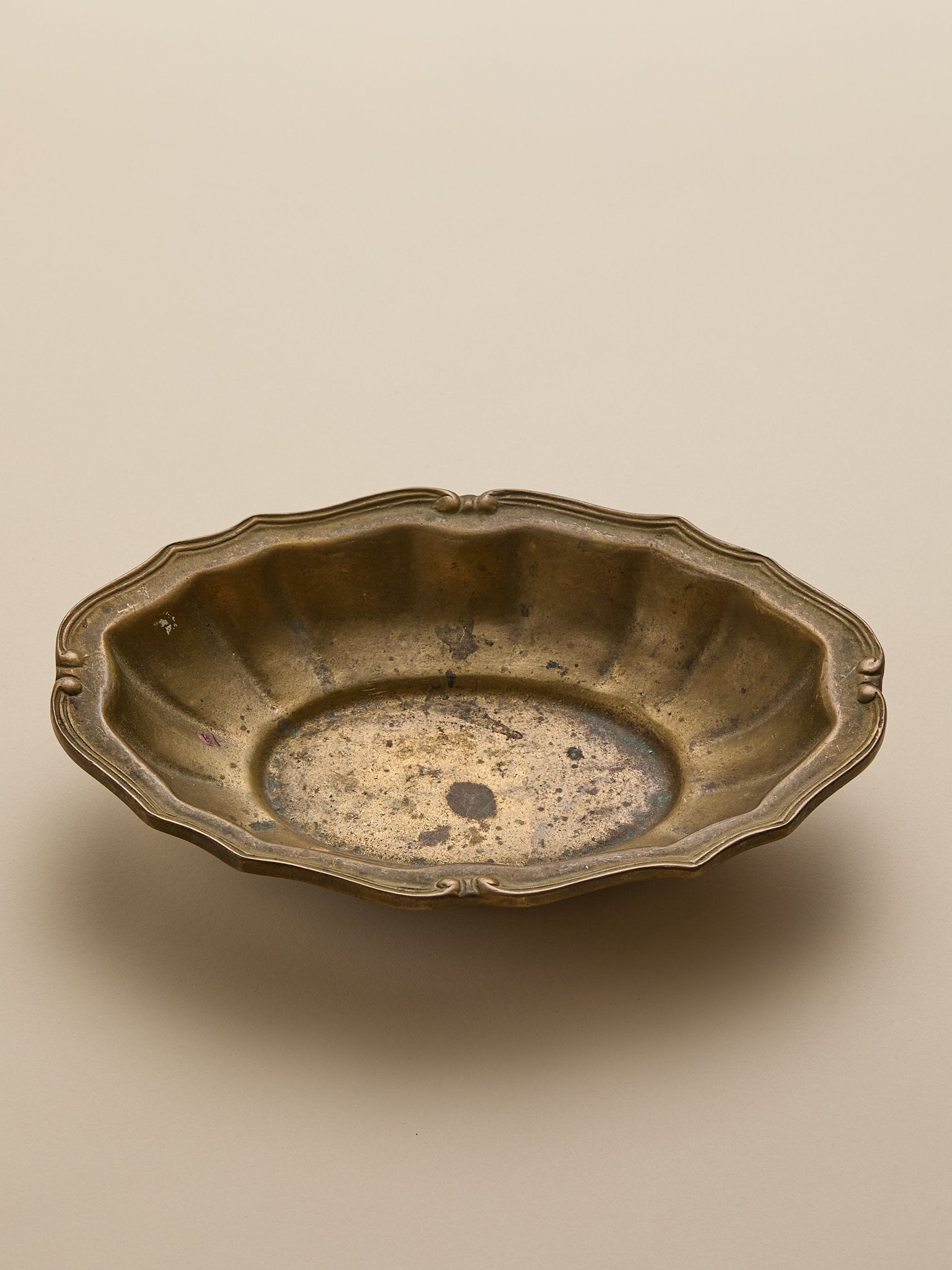 The Vintage Cast Brass Scallop TrayTrays and BowlsMiscellanea, etc.