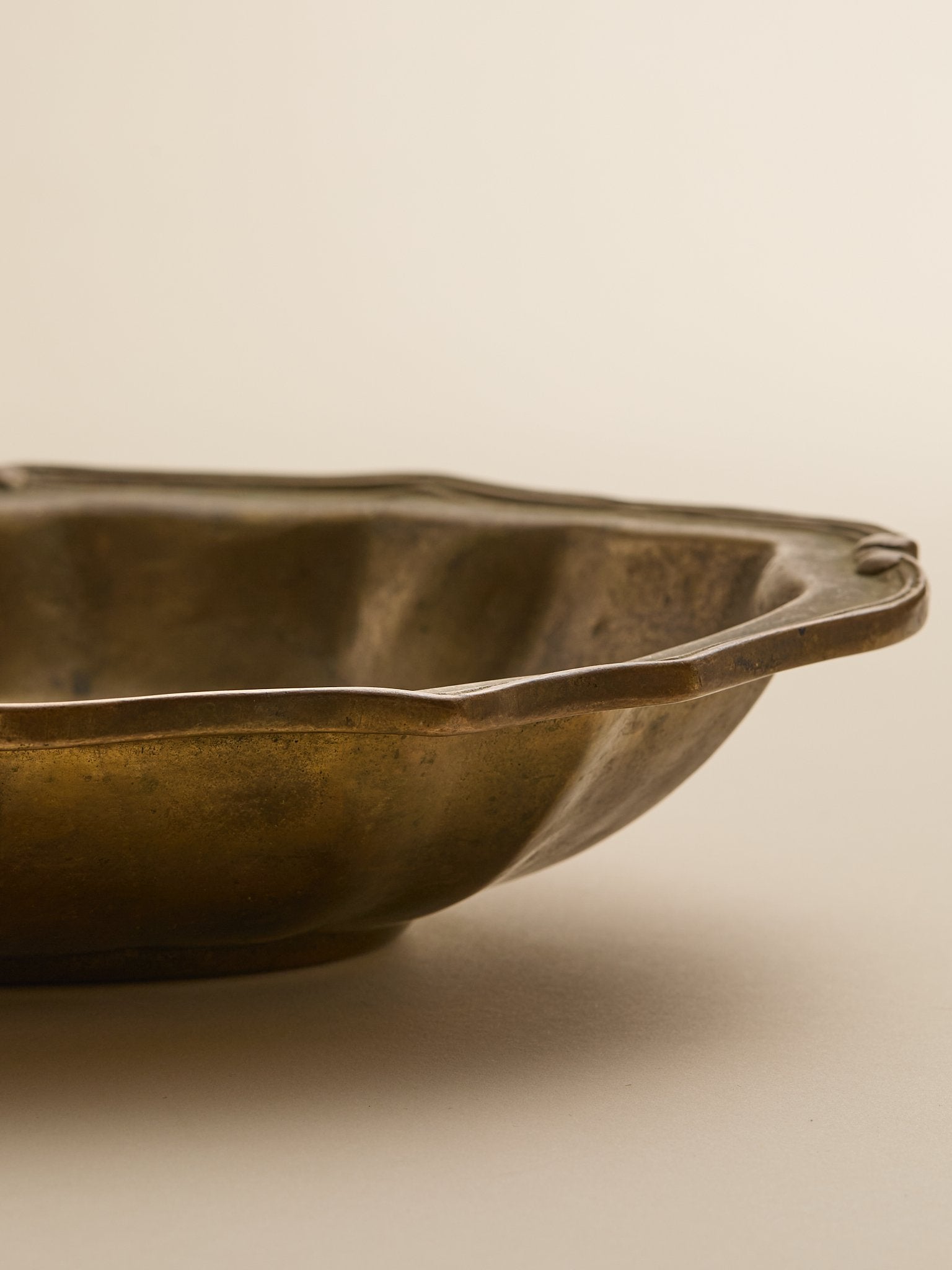 The Vintage Cast Brass Scallop TrayTrays and BowlsMiscellanea, etc.