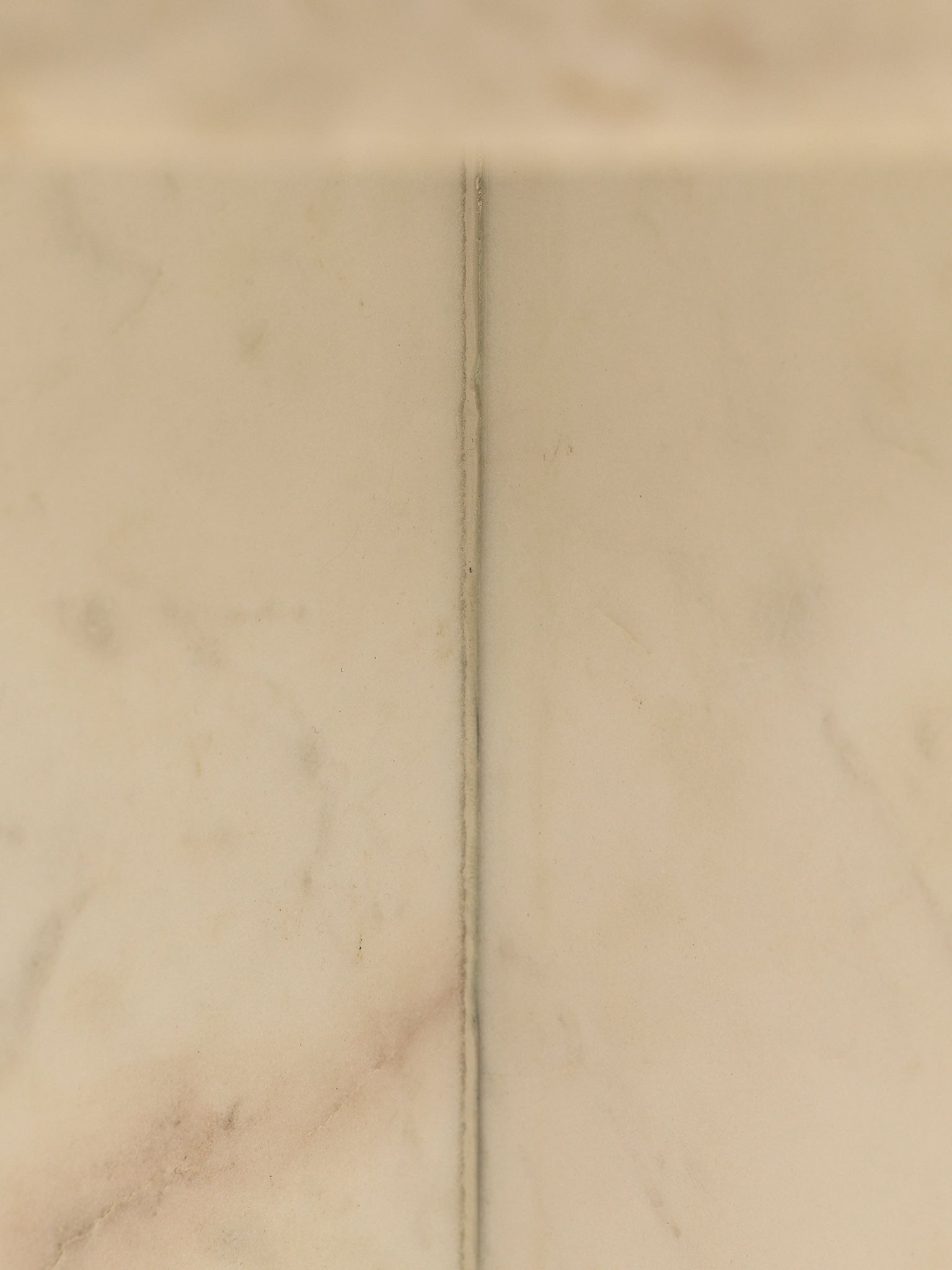 Brutalist Style White Marble Pedestal Side TableSide TablesMiscellanea, etc.