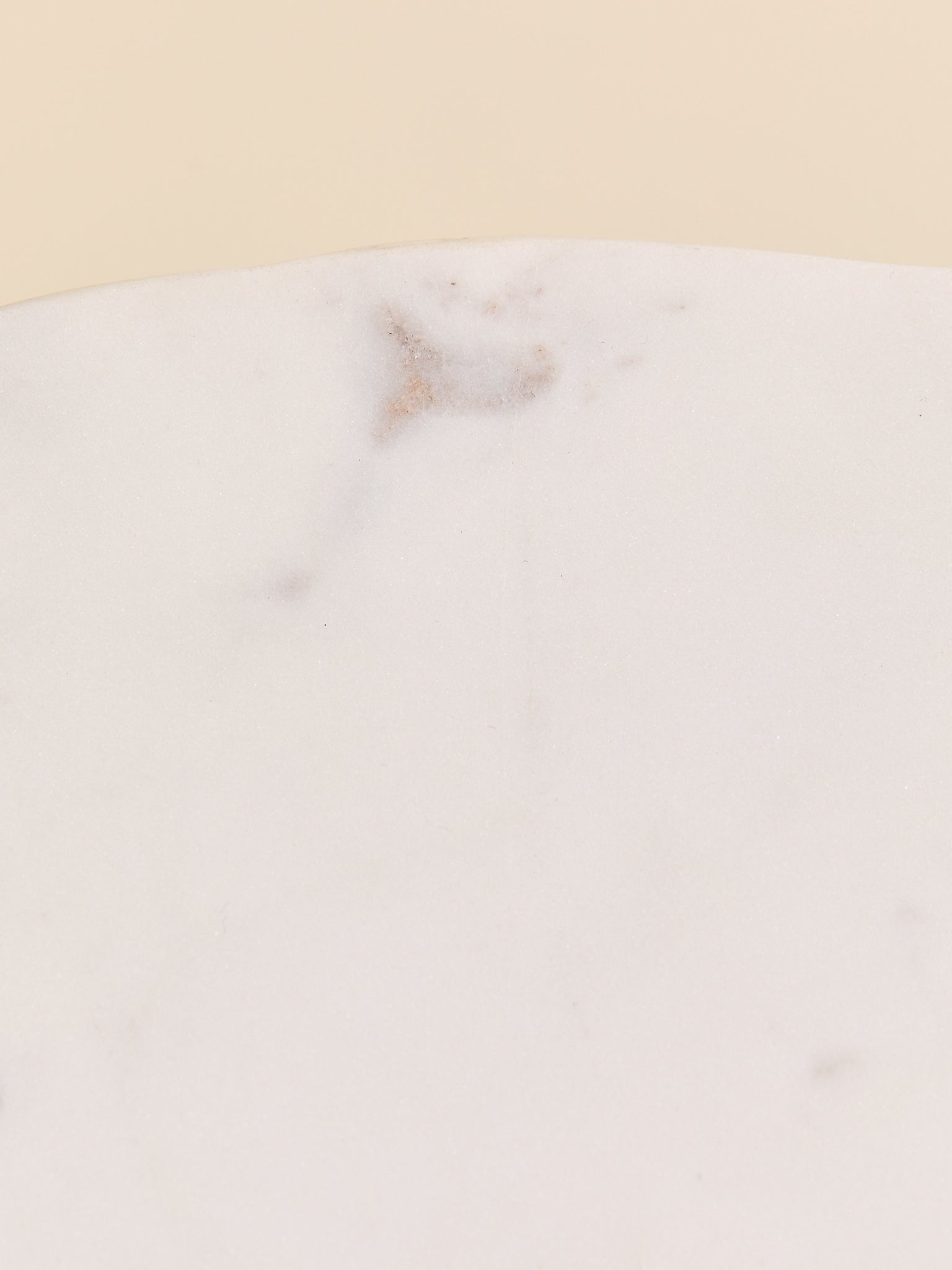 Brutalist Style White Marble Pedestal Side TableSide TablesMiscellanea, etc.