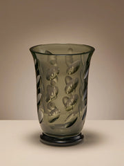 The Vintage Handmade Gray Glass Bubble VaseVasesMiscellanea, etc.