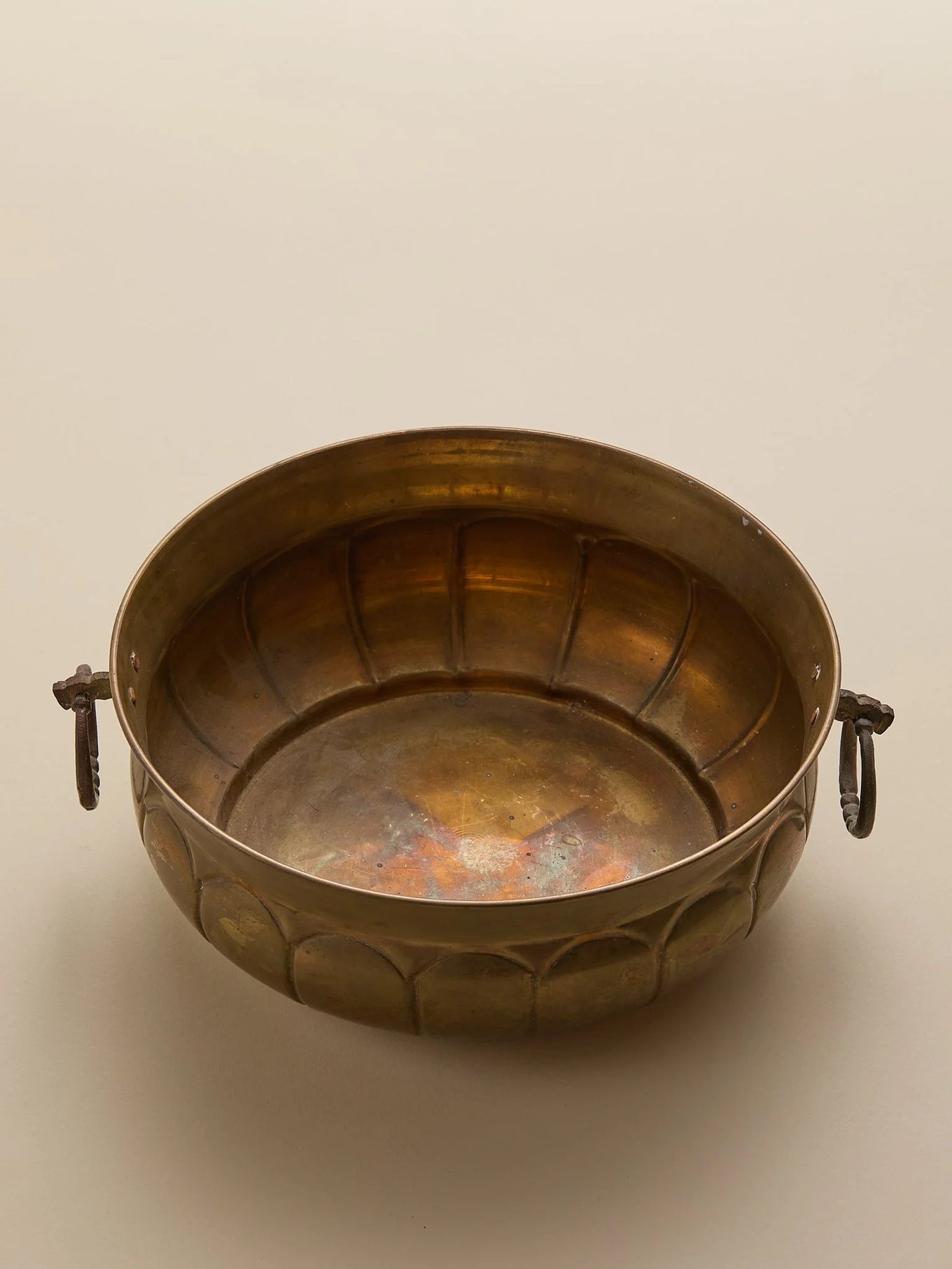 The Vintage Brass Scalloped BowlTrays and BowlsMiscellanea, etc.
