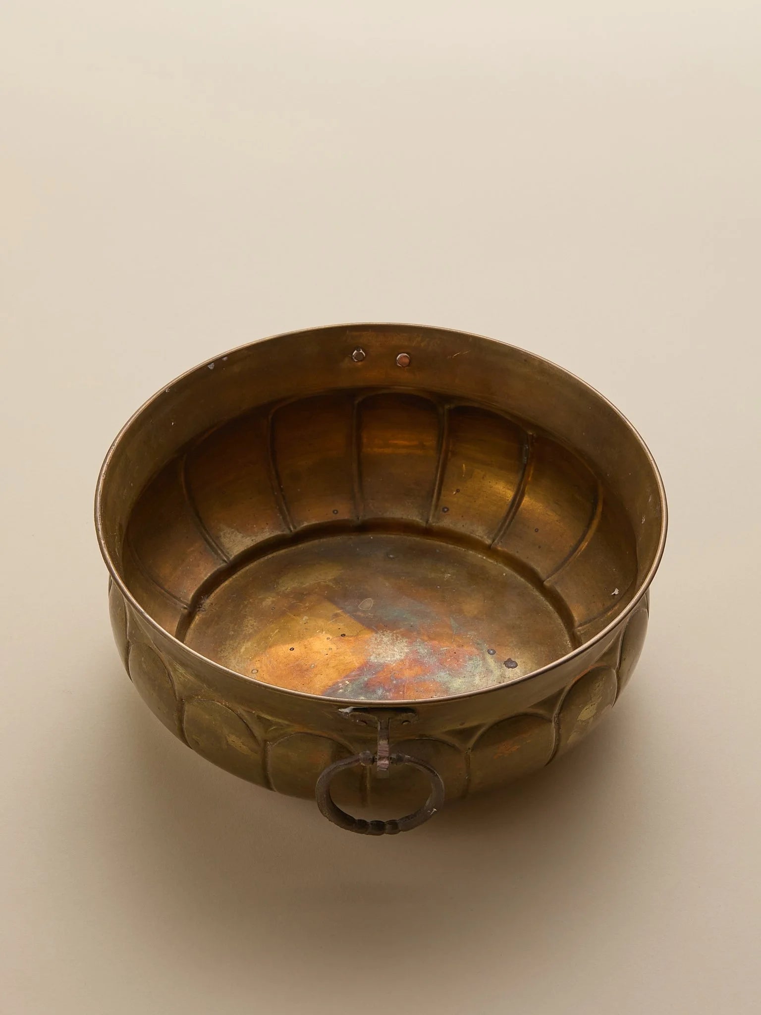 The Vintage Brass Scalloped BowlTrays and BowlsMiscellanea, etc.