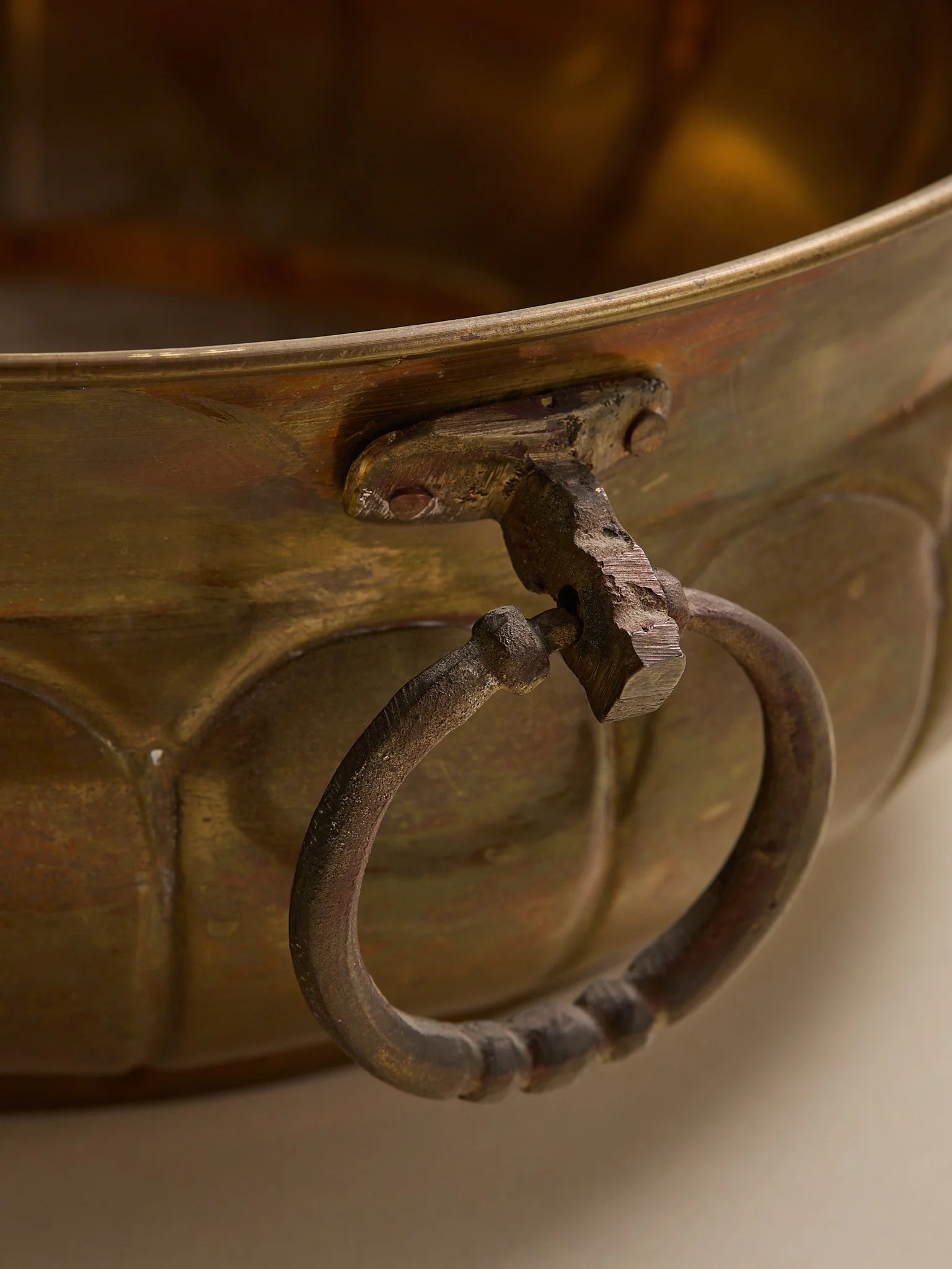The Vintage Brass Scalloped BowlTrays and BowlsMiscellanea, etc.