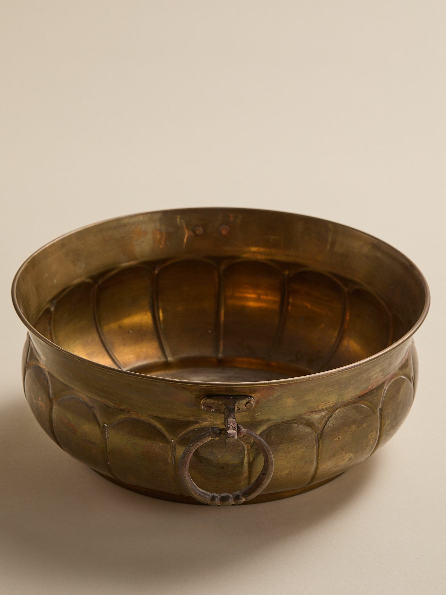 The Vintage Brass Scalloped BowlTrays and BowlsMiscellanea, etc.