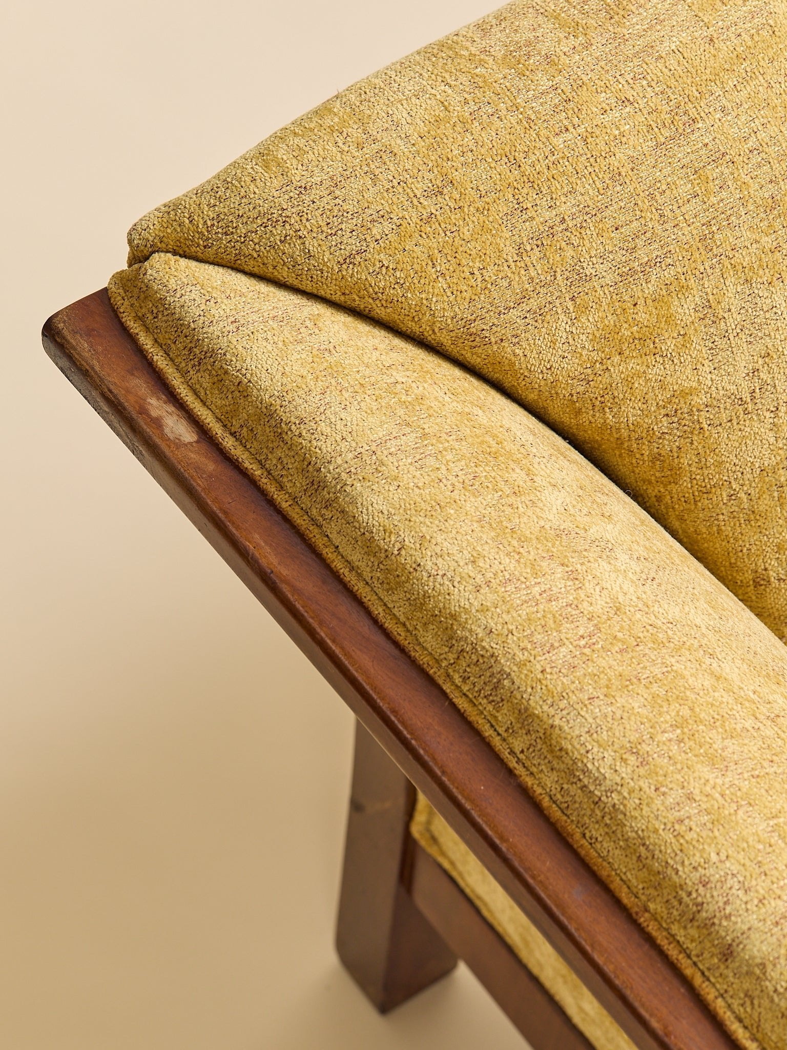 The Vintage Curved Arm Danish Sofa in the Style of Frits Henningsen, 1960sSeatingMiscellanea, etc.