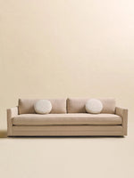 The 1970s Newly Upholstered Wave Sofa - Custom Designed by MiscellaneaSeatingMiscellanea, etc.