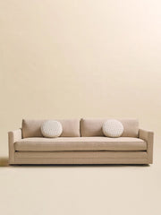 The 1970s Newly Upholstered Wave Sofa - Custom Designed by MiscellaneaSeatingMiscellanea, etc.