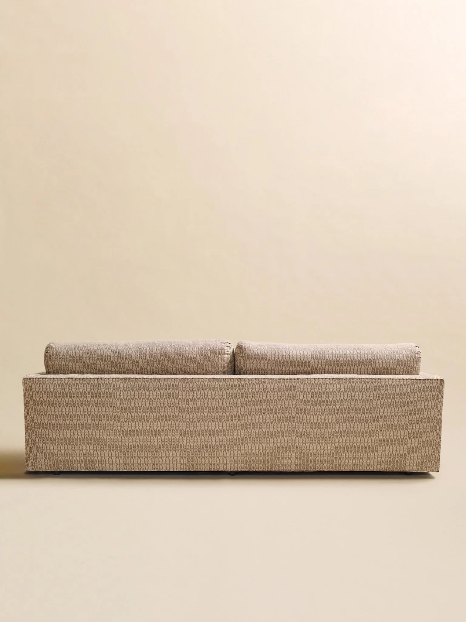 The 1970s Newly Upholstered Wave Sofa - Custom Designed by MiscellaneaSeatingMiscellanea, etc.