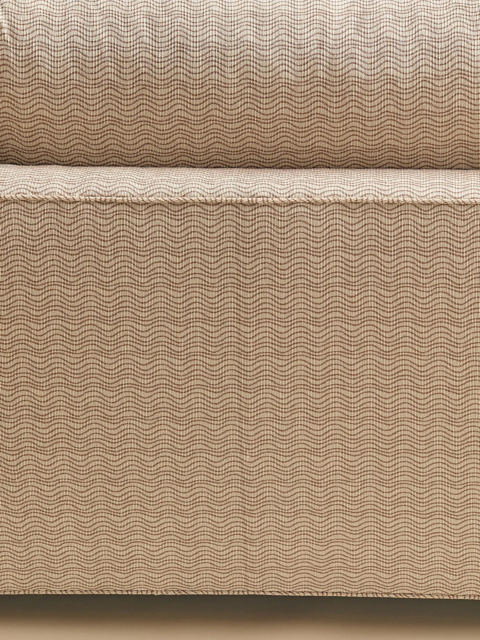 The 1970s Newly Upholstered Wave Sofa - Custom Designed by MiscellaneaSeatingMiscellanea, etc.