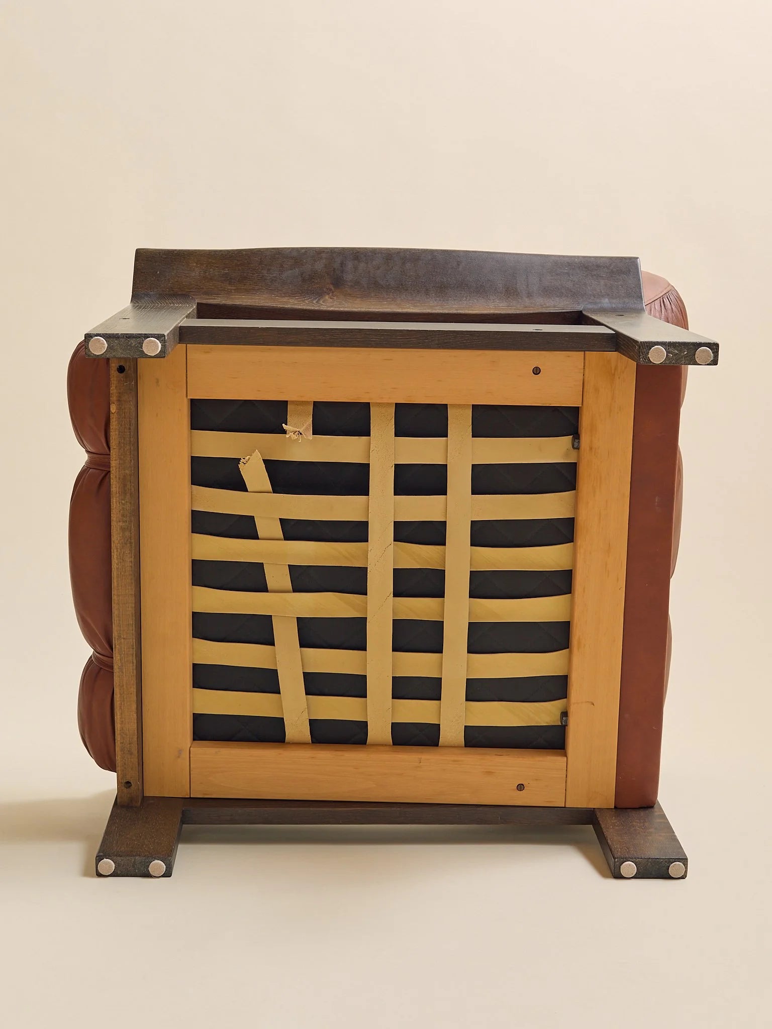 The Vintage Hans J. Frydendal Oak & Leather Lounge ChairSeatingMiscellanea, etc.