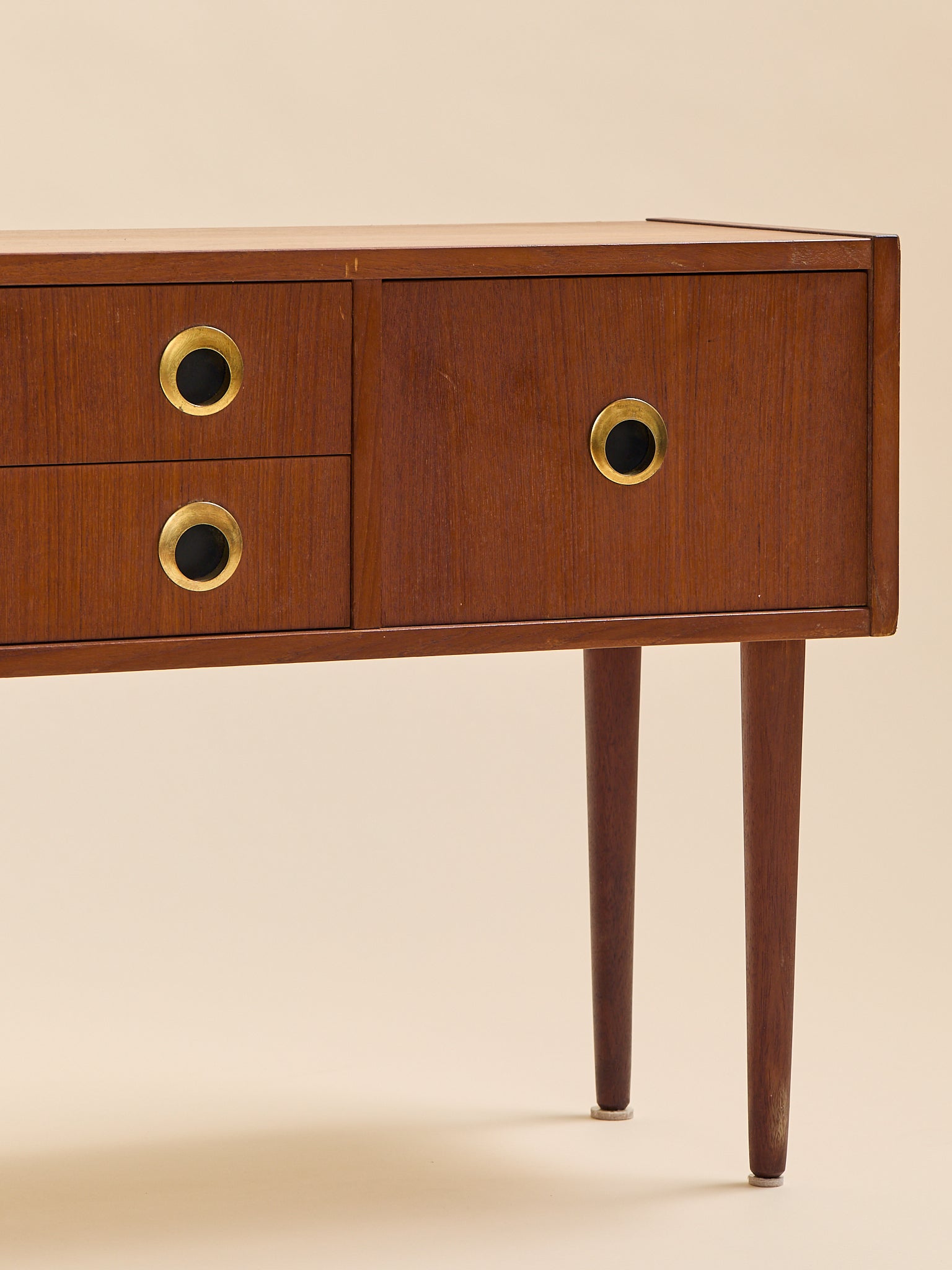 The Vintage Scandinavian Teak Low Chest, 1960SSide TablesMiscellanea, etc.