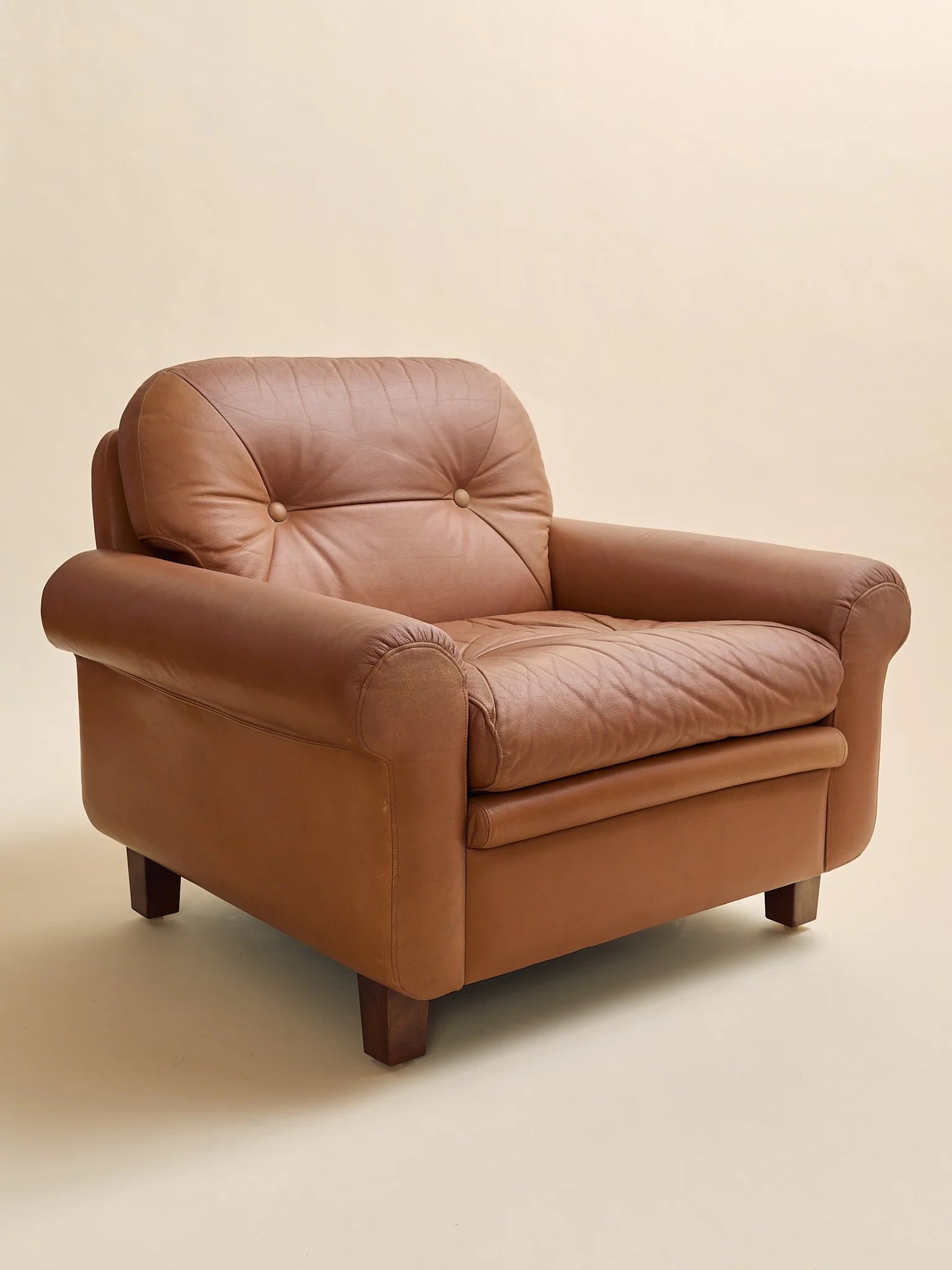 The Vintage Georg Thams Danish Leather Lounge ChairsSeatingMiscellanea, etc.