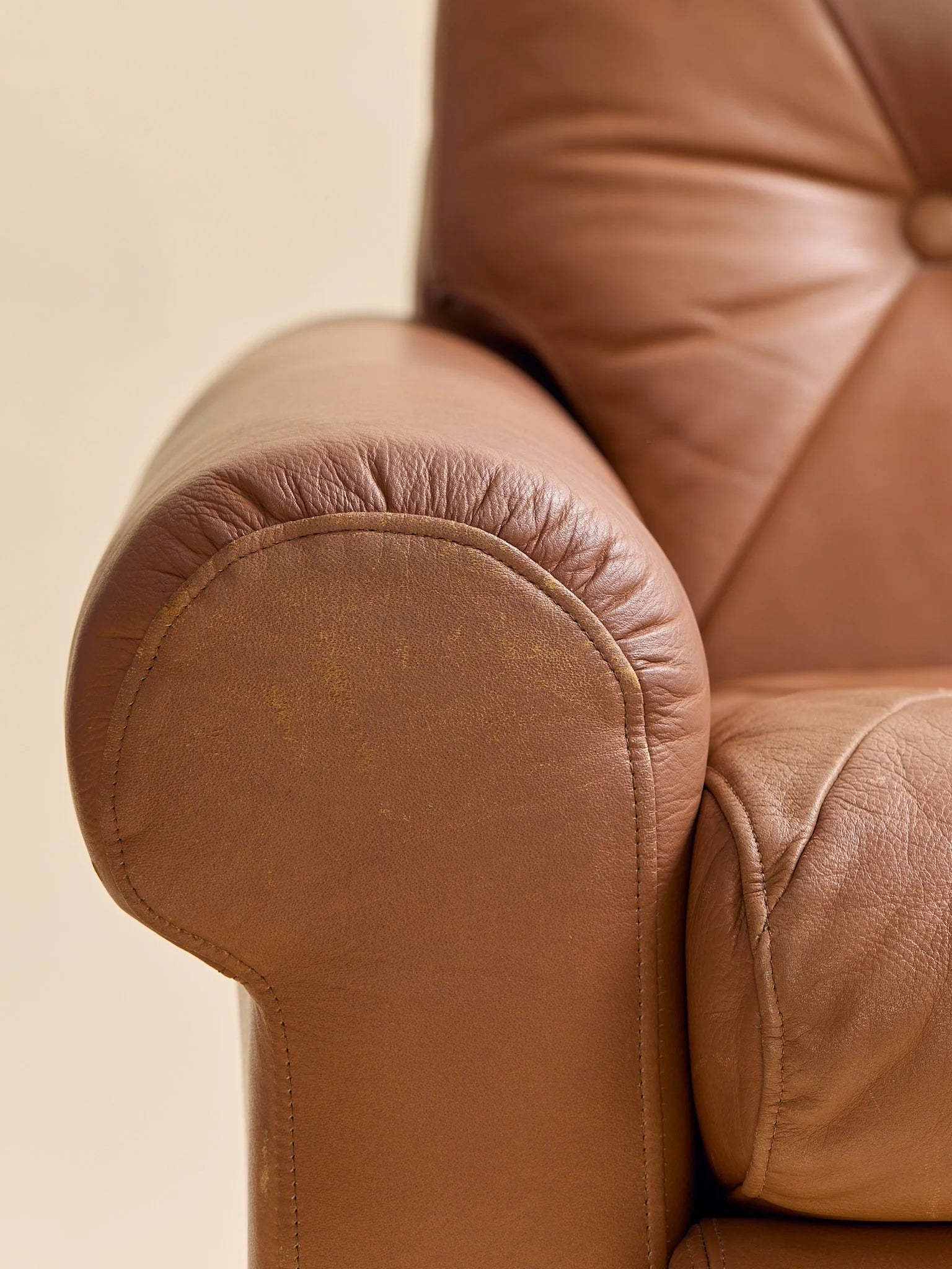 The Vintage Georg Thams Danish Leather Lounge ChairsSeatingMiscellanea, etc.