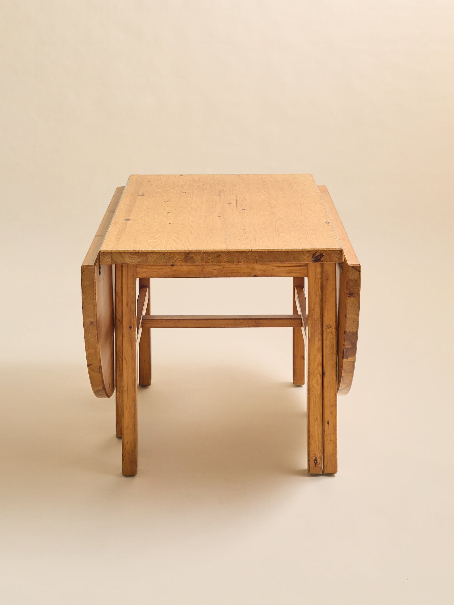 The Vintage Scandinavian Pine Drop-Leaf Dining Table, 1970SDining TablesMiscellanea, etc.