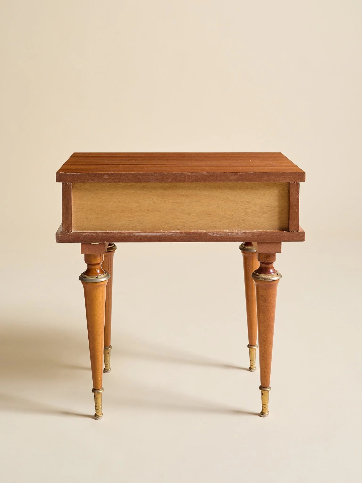 The Vintage French 1950s Nightstands with Bronze HardwareSide TablesMiscellanea, etc.