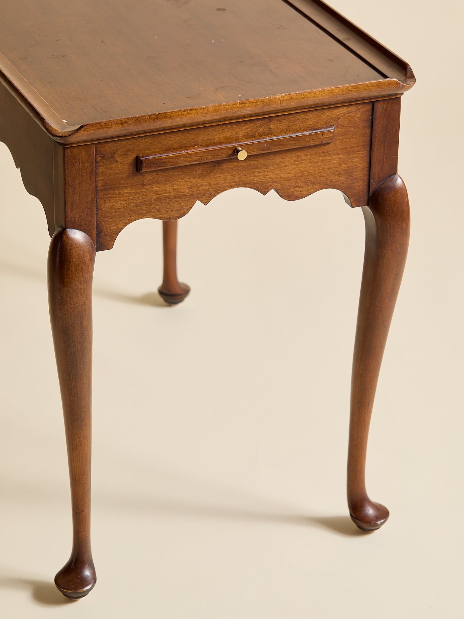 The Vintage Statton Queen Anne Tea TableSide TablesMiscellanea, etc.