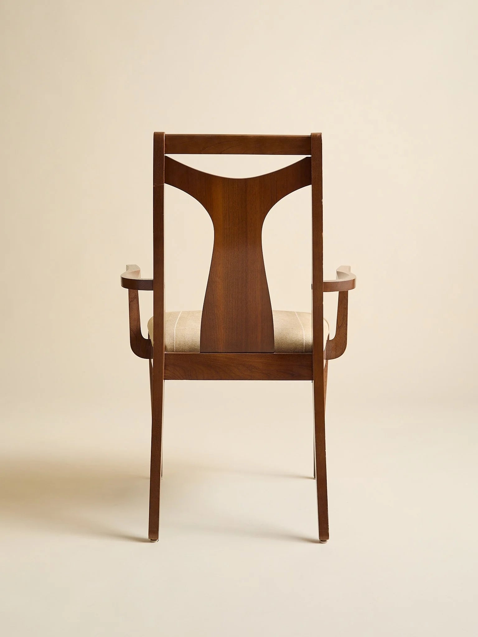 The Vintage 1960s MCM Walnut Dining Chairs, Set of SixSeatingMiscellanea, etc.