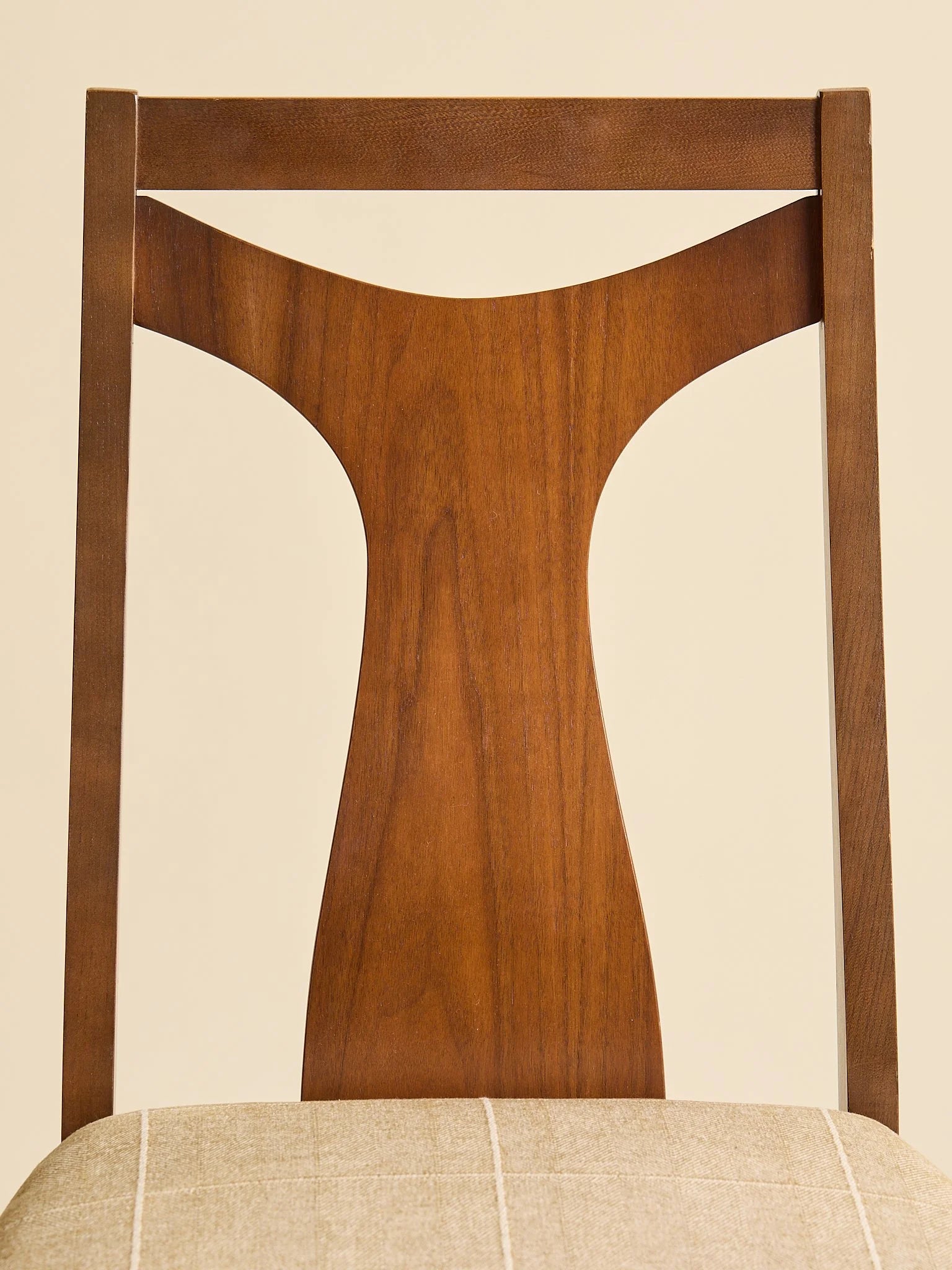 The Vintage 1960s MCM Walnut Dining Chairs, Set of SixSeatingMiscellanea, etc.