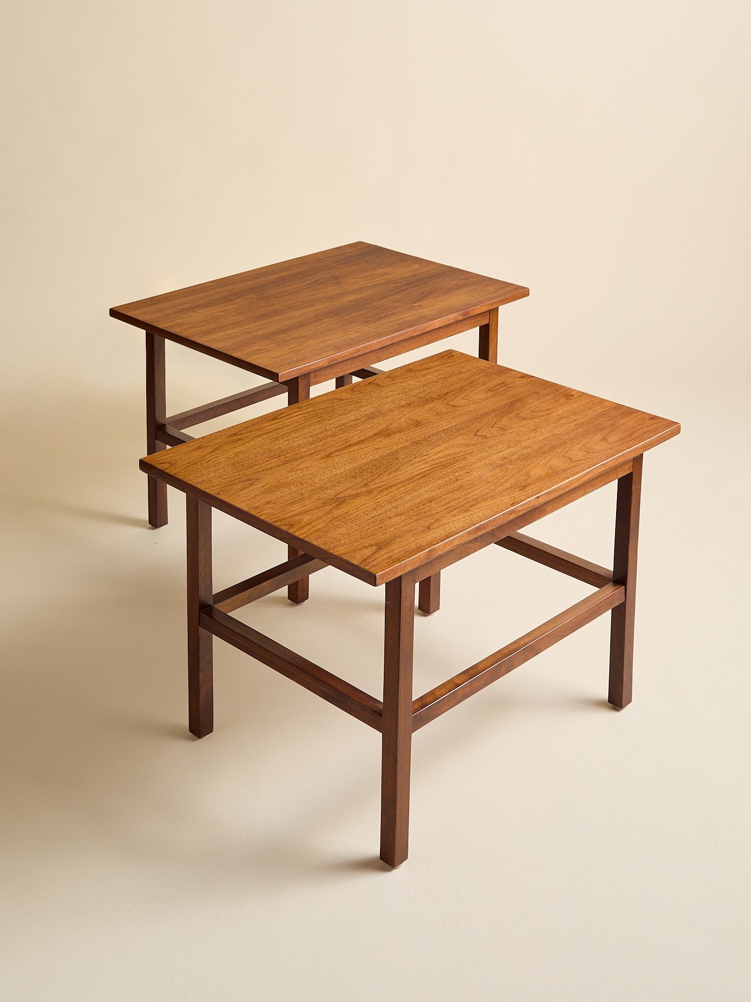 The Vintage MCM Rectangular Architectural Side TablesSide TablesMiscellanea, etc.