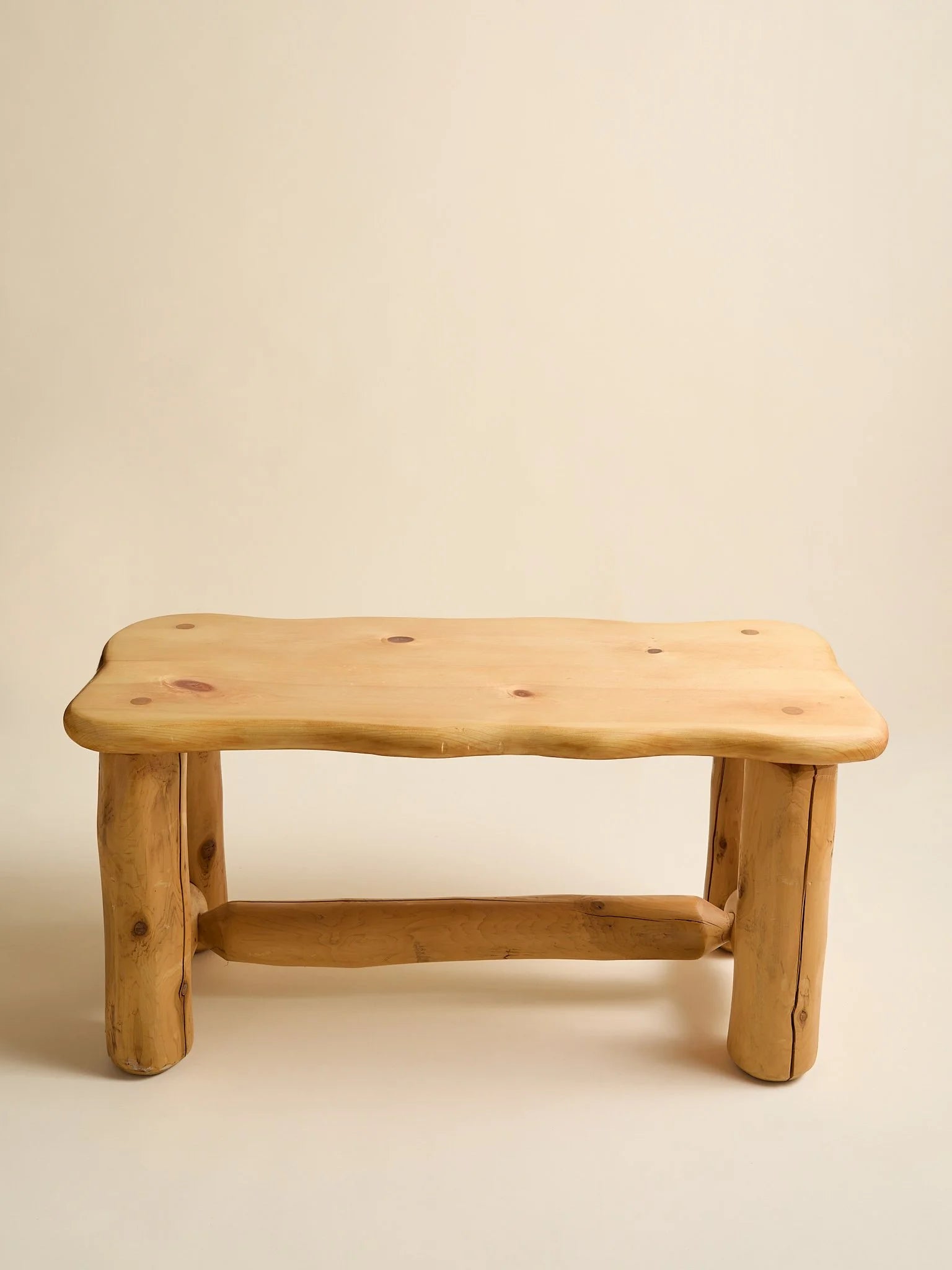 The Vintage Chunky Log BenchBenchesMiscellanea, etc.