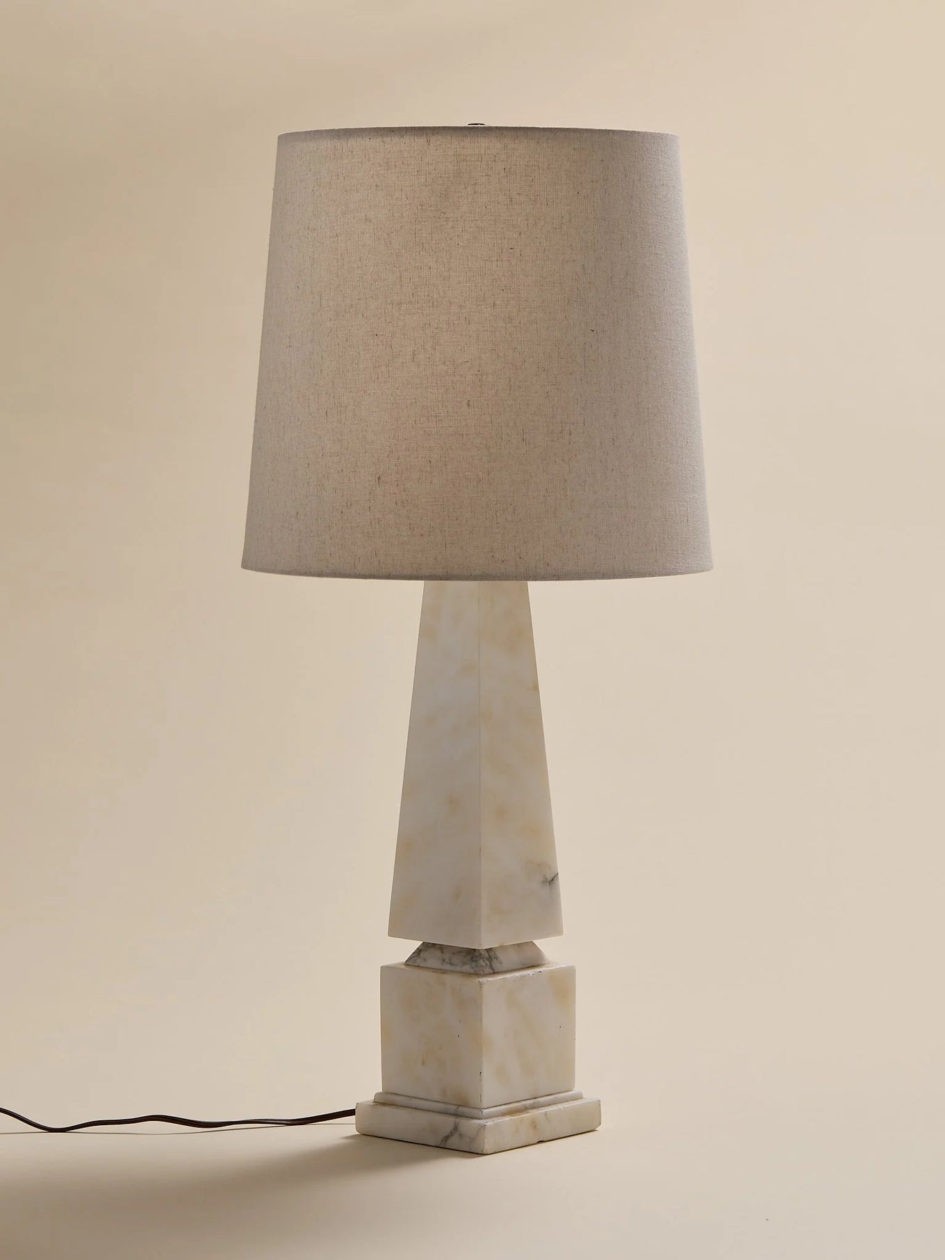 The Vintage Marble Column Table LampTable LampsMiscellanea, etc.