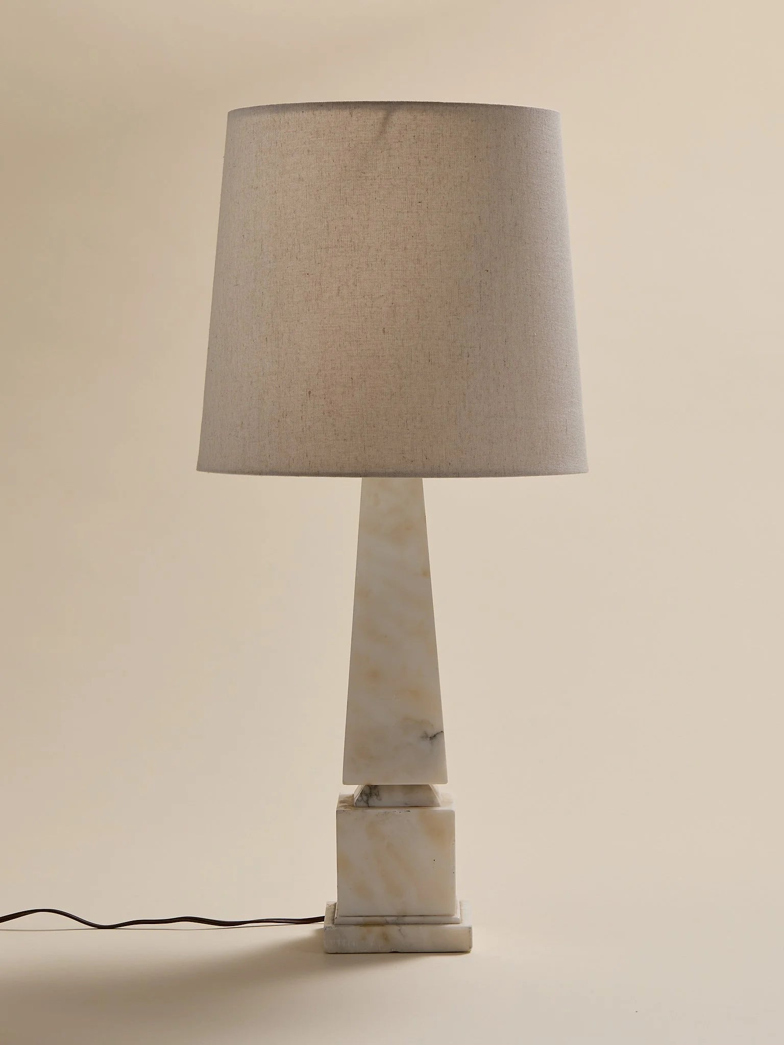The Vintage Marble Column Table LampTable LampsMiscellanea, etc.