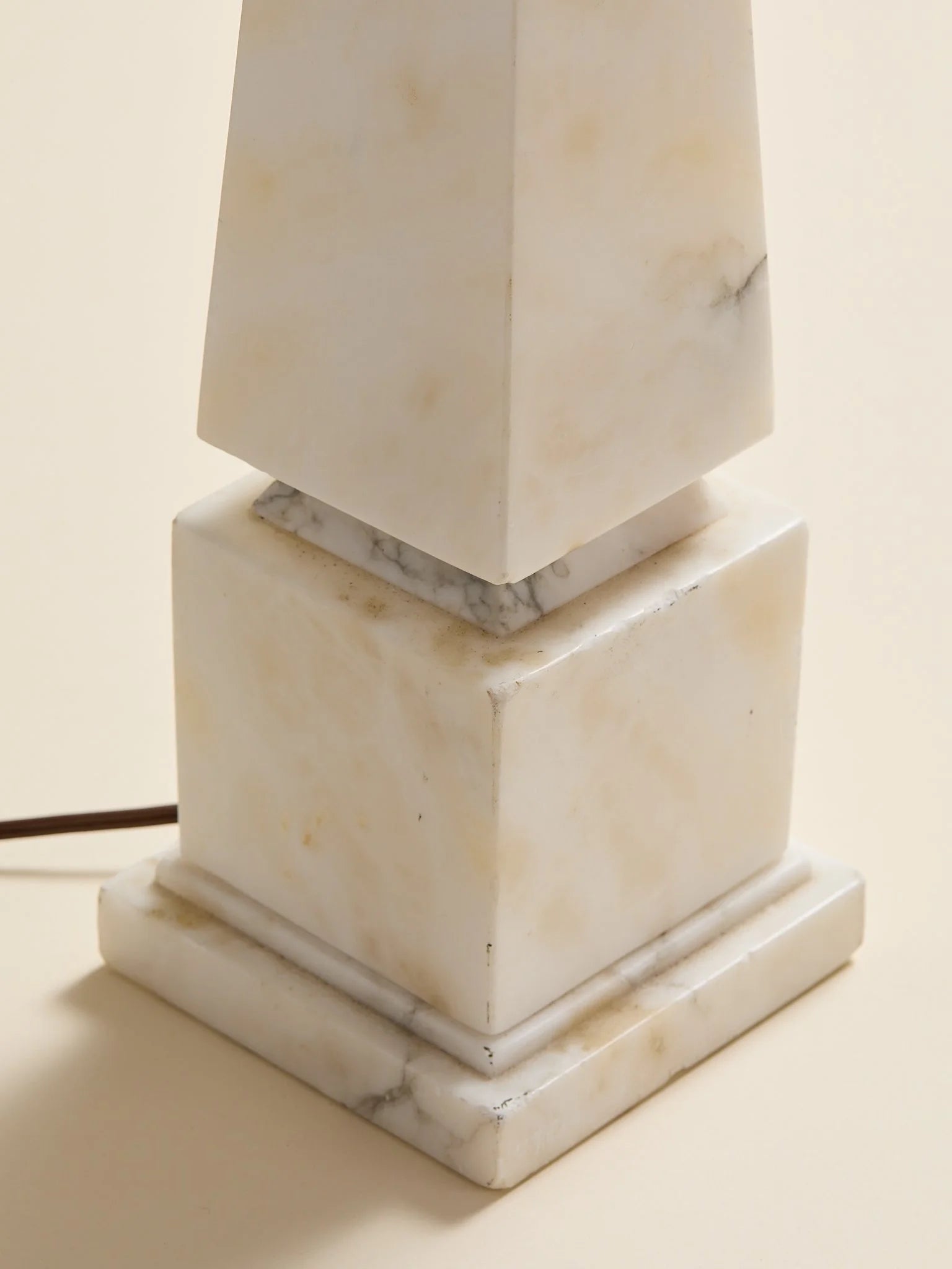 The Vintage Marble Column Table LampTable LampsMiscellanea, etc.