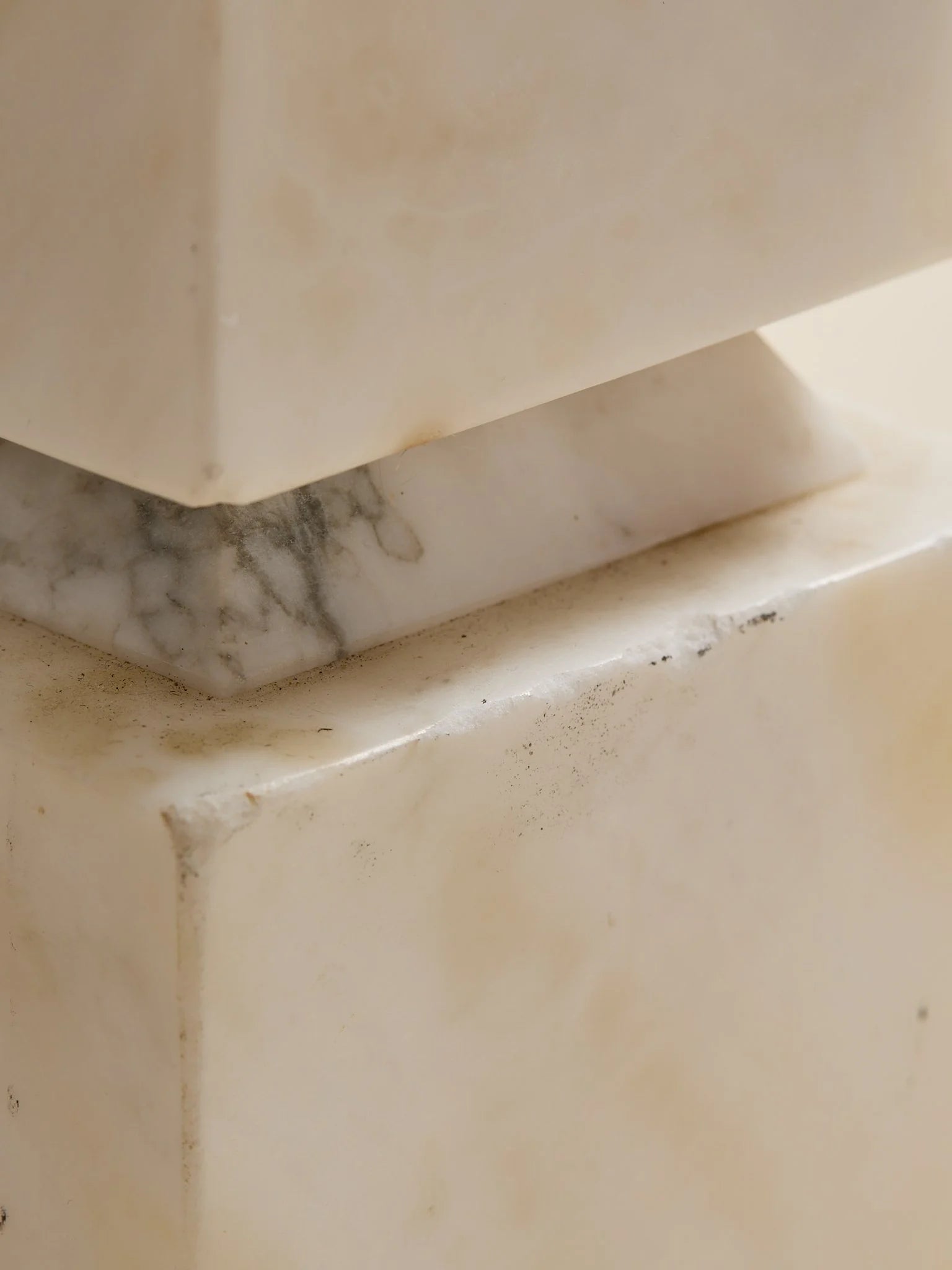The Vintage Marble Column Table LampTable LampsMiscellanea, etc.