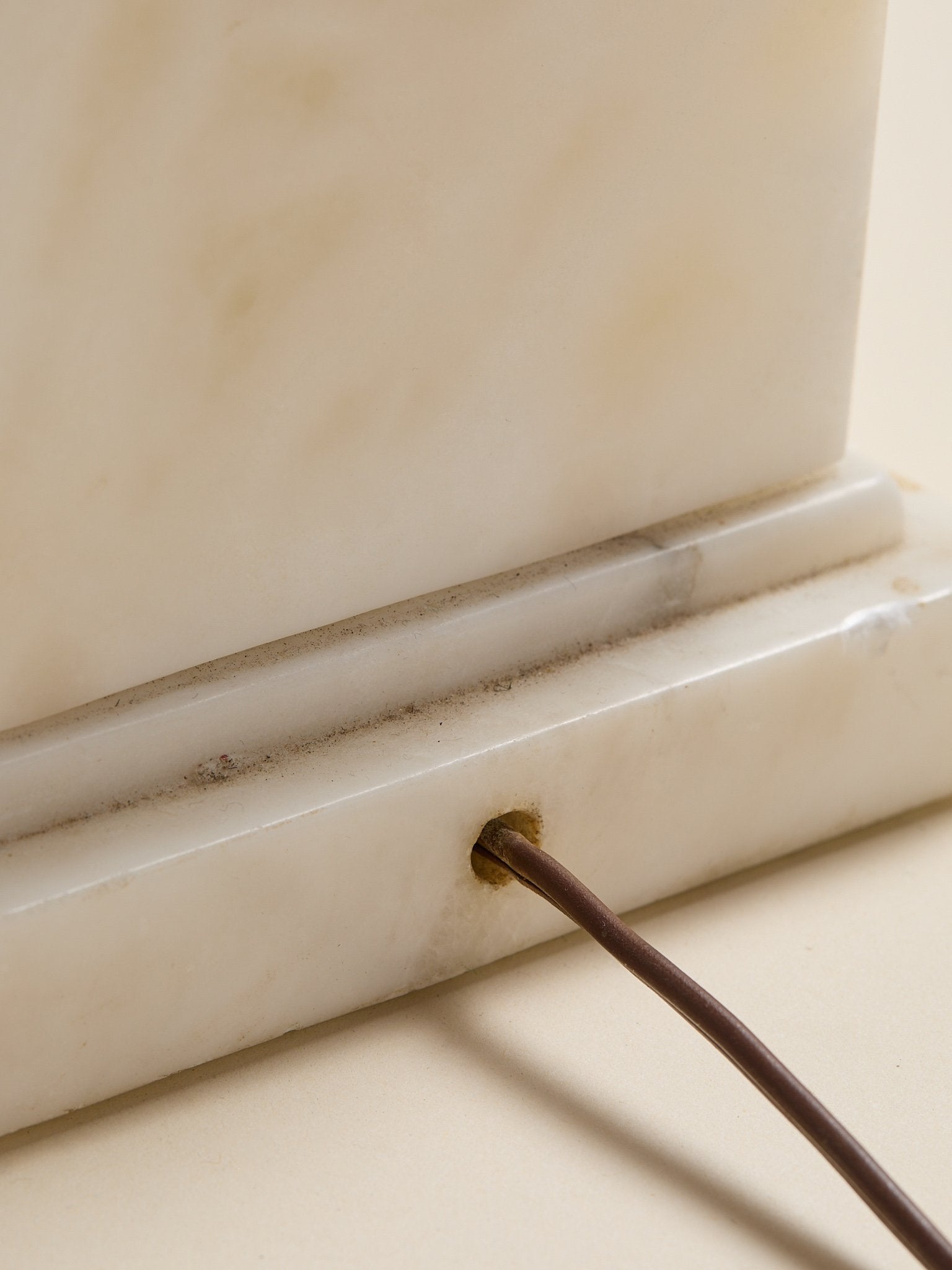 The Vintage Marble Column Table LampTable LampsMiscellanea, etc.