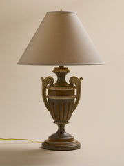 The Vintage Carved Wood Speckled Urn LampTable LampsMiscellanea, etc.
