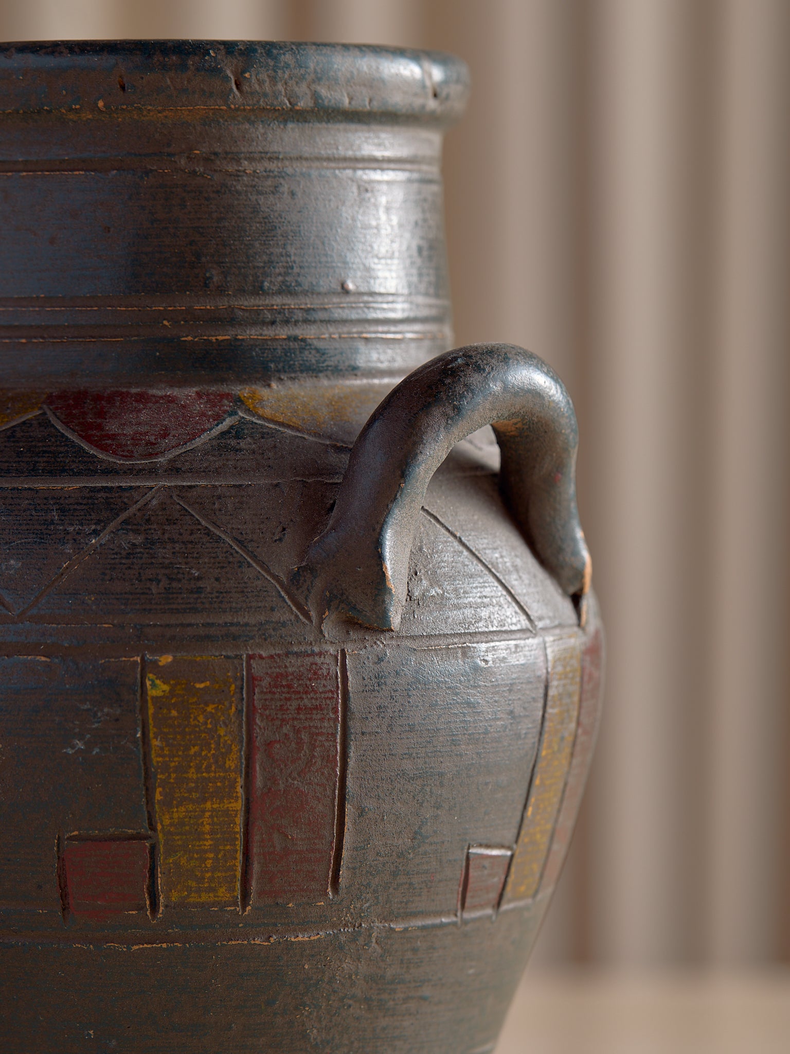 The Vintage Tall Moody Handle VaseVasesMiscellanea, etc.