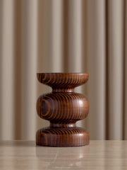 The Vintage Carved Wood MCM Candle StickCandle HoldersMiscellanea, etc.