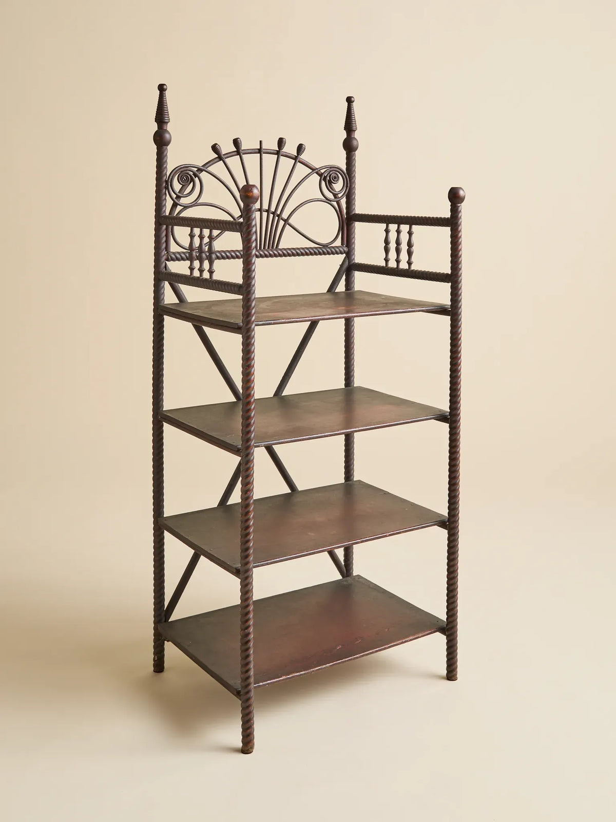 The Antique Victorian Wooden ÉtagèreCabinets and ShelvingMiscellanea, etc.