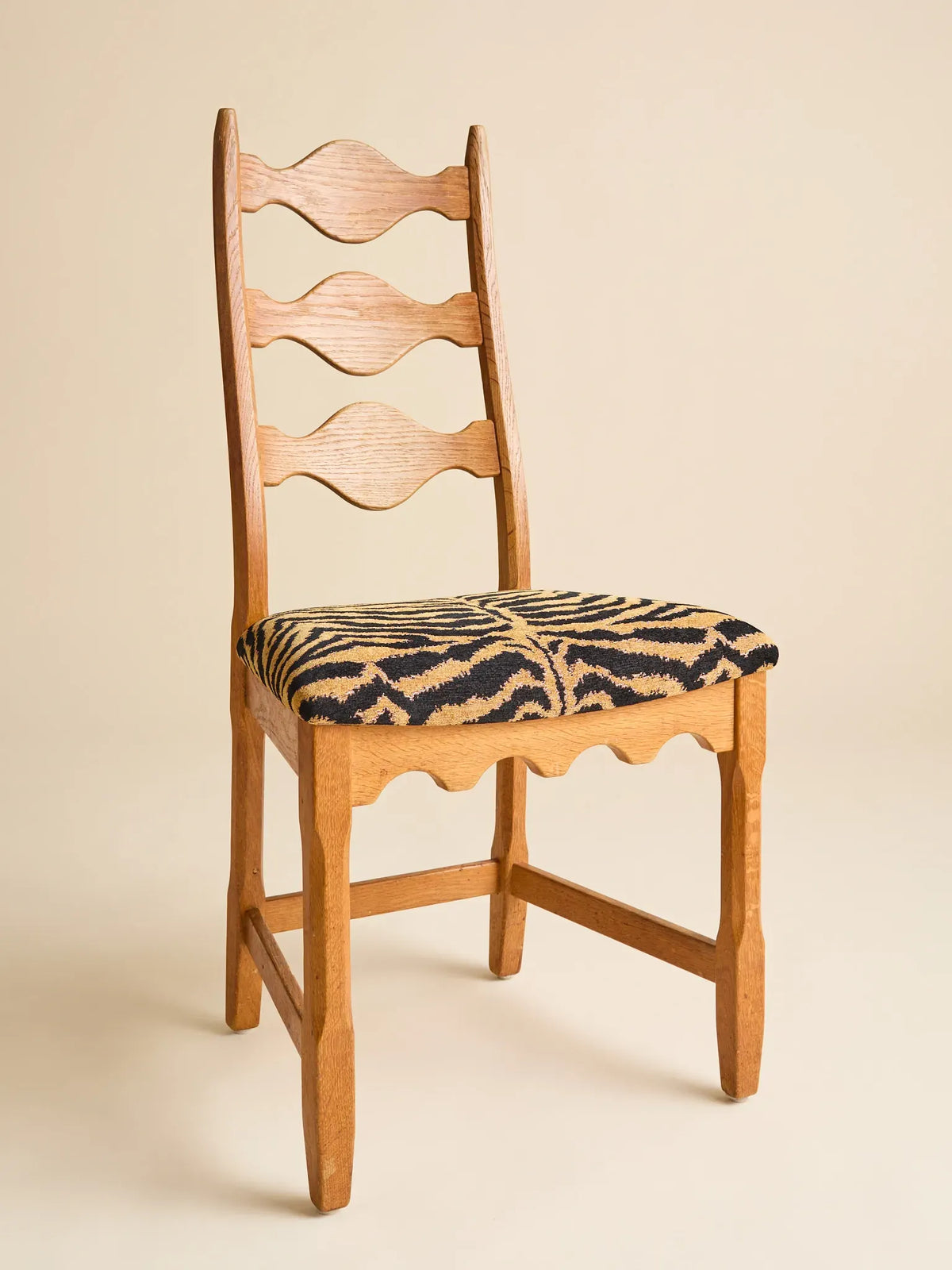 The Vintage Henning Kjaernulf Danish Oak Dining Chairs, 1960s, 4 AvailableSeatingMiscellanea, etc.