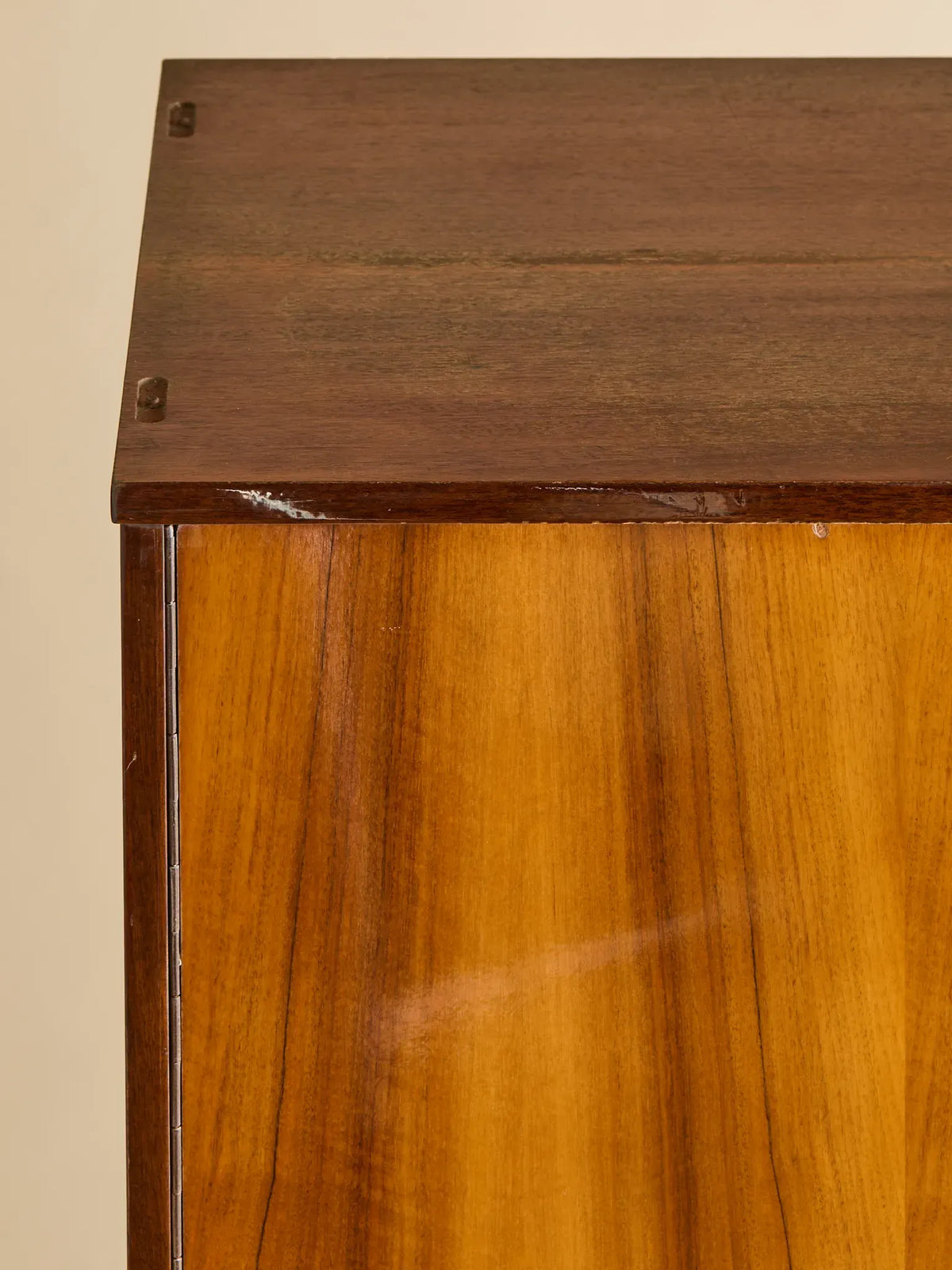 The Vintage Spoldzielnia Polish Walnut Cabinet, c. 1960sCabinets and ShelvingMiscellanea, etc.