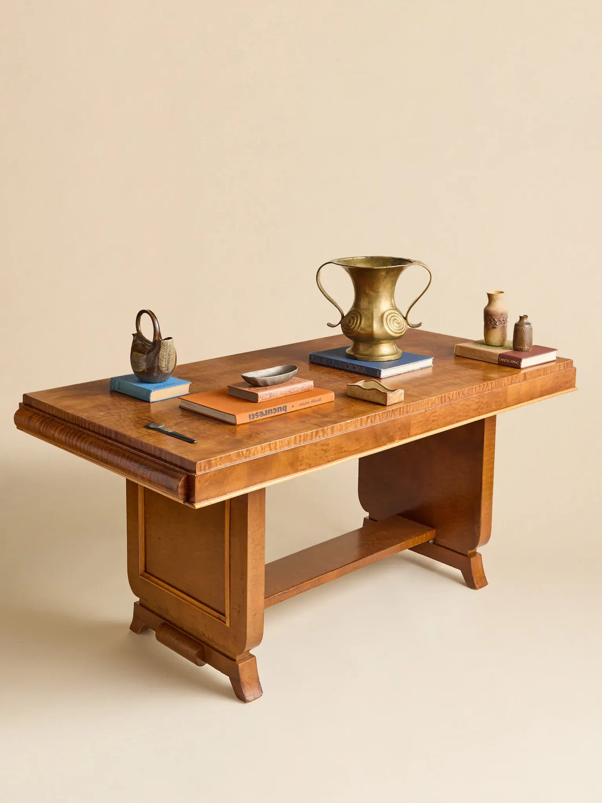 The Vintage French Art Deco Style Dining Table or DeskDining TablesMiscellanea, etc.