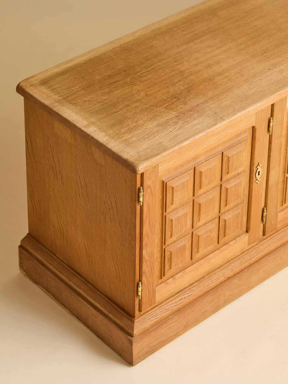 The Vintage Danish Oak Low Sideboard, 1960sCredenzas and SideboardsMiscellanea, etc.
