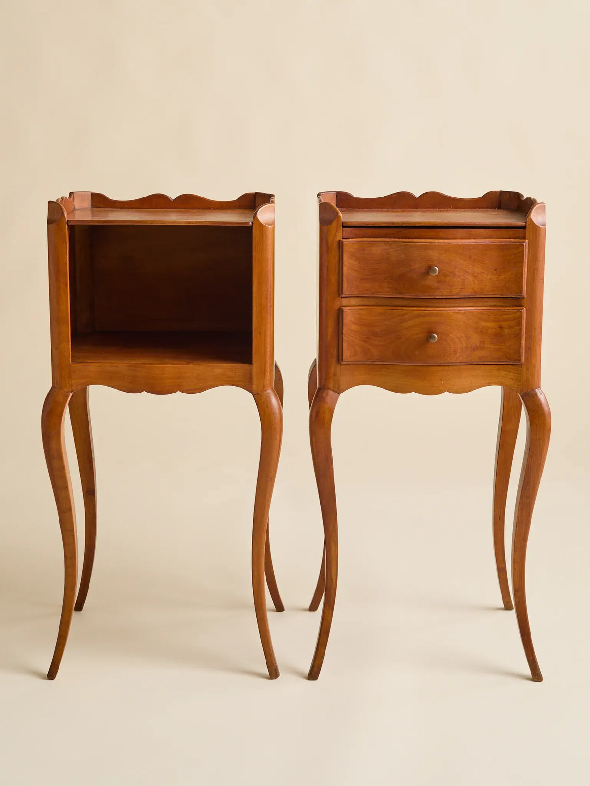 The Vintage French Louis XV Style NightstandsSide TablesMiscellanea, etc.