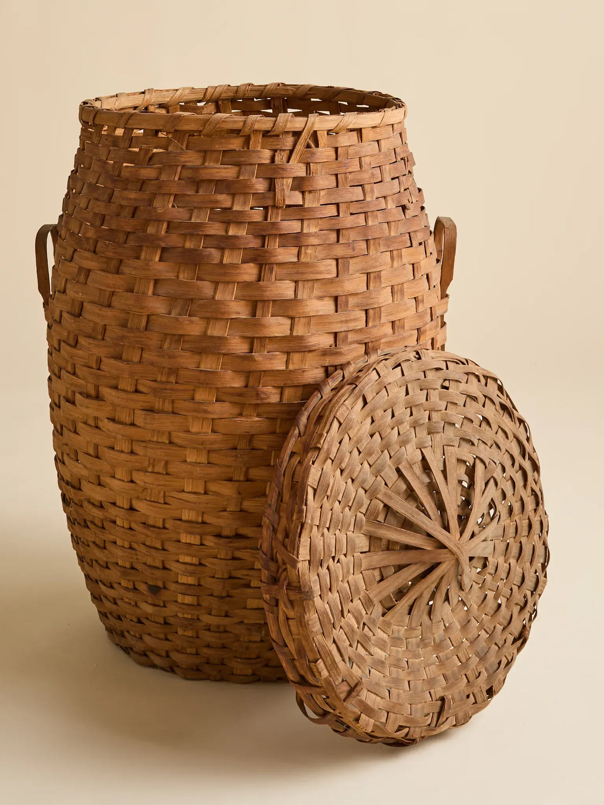 The Vintage Primitive Floor BasketBasketsMiscellanea, etc.