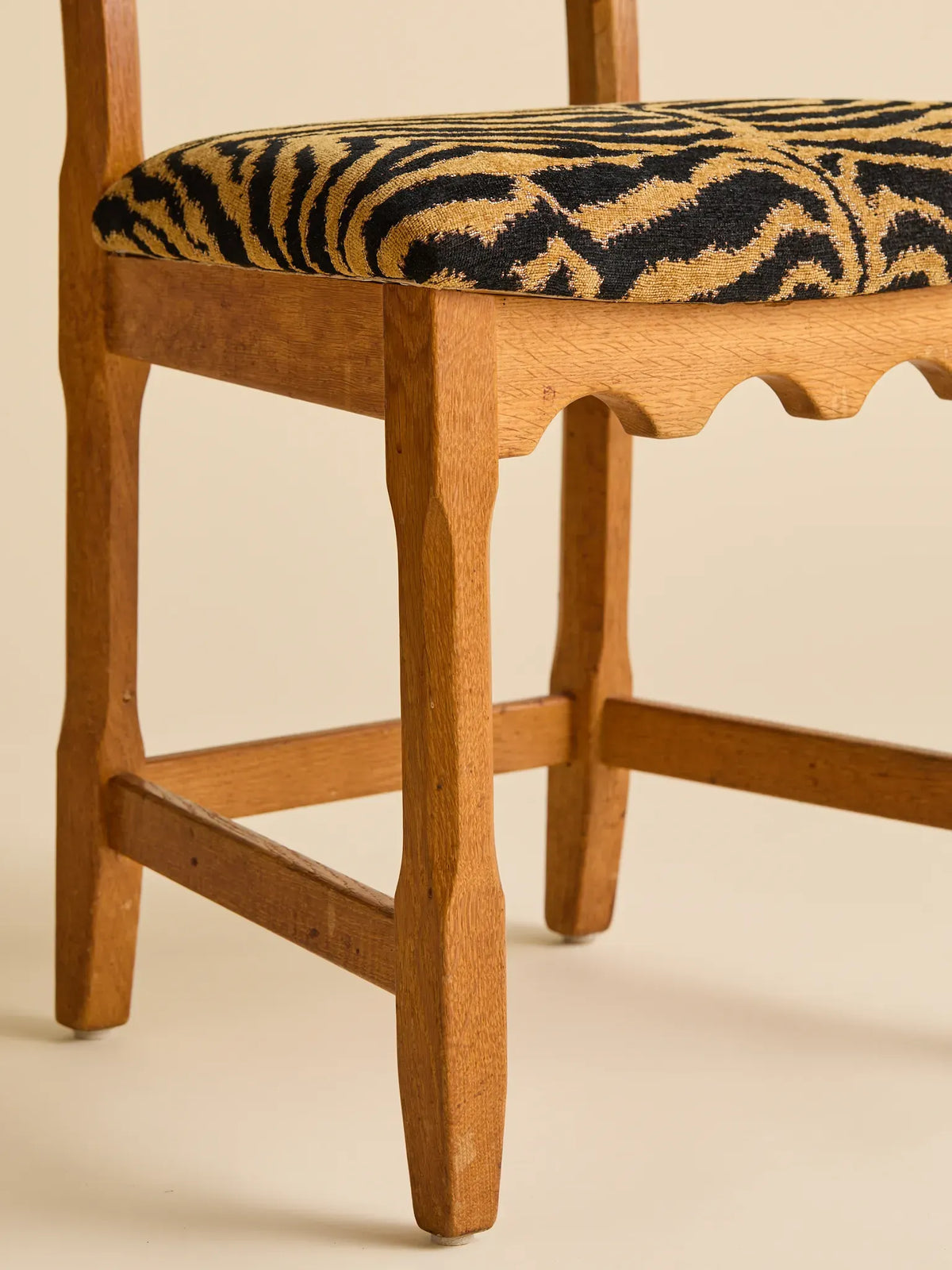 The Vintage Henning Kjaernulf Danish Oak Dining Chairs, 1960s, 4 AvailableSeatingMiscellanea, etc.