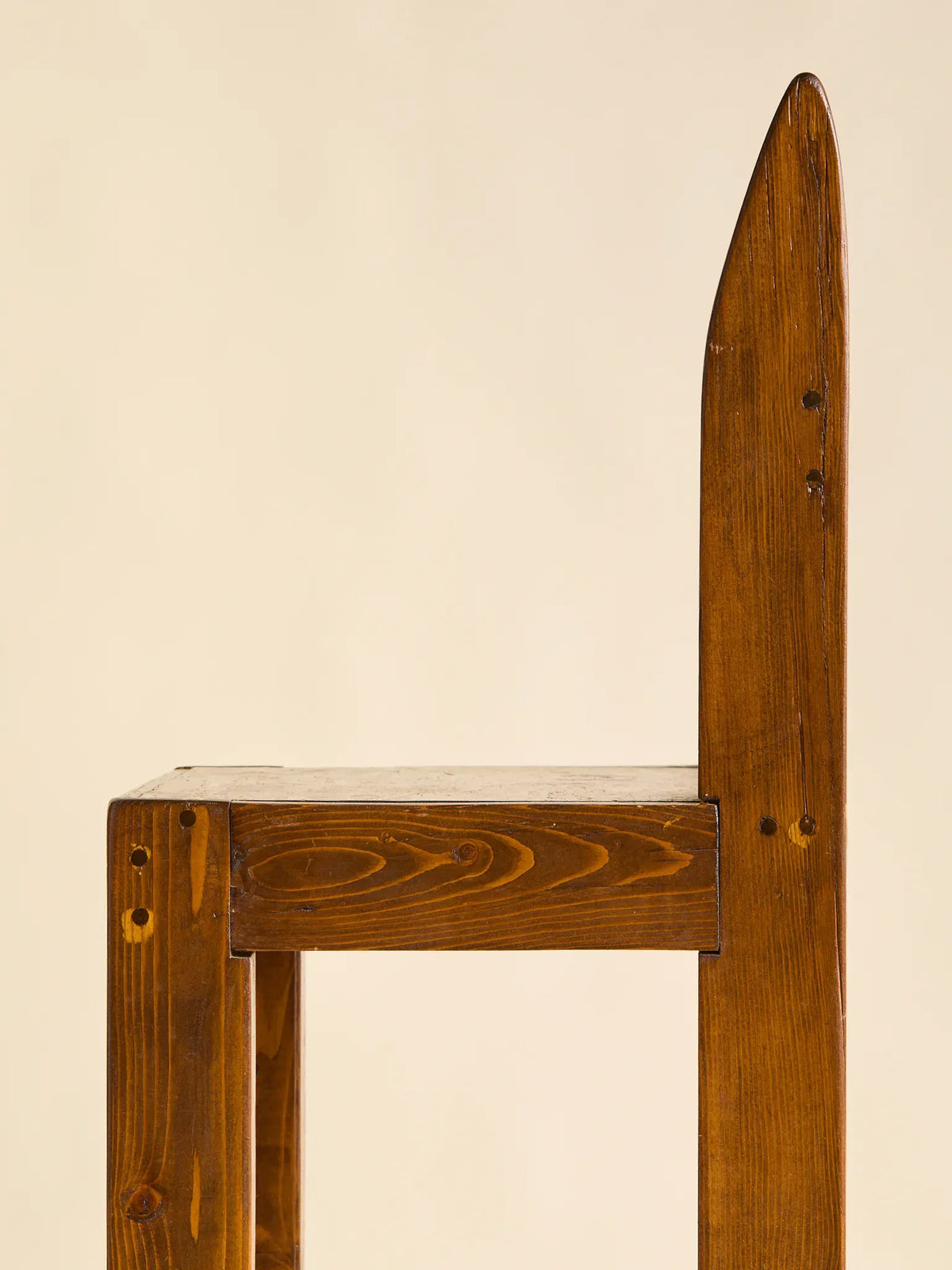 The Vintage Arts & Crafts Wooden BarstoolsSeatingMiscellanea, etc.