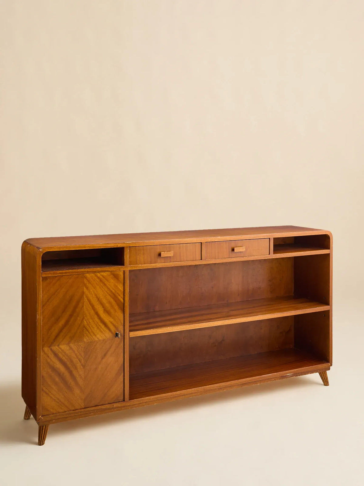 The Vintage Art Deco Swedish Mahogany Sideboard, 1940sCredenzas and SideboardsMiscellanea, etc.