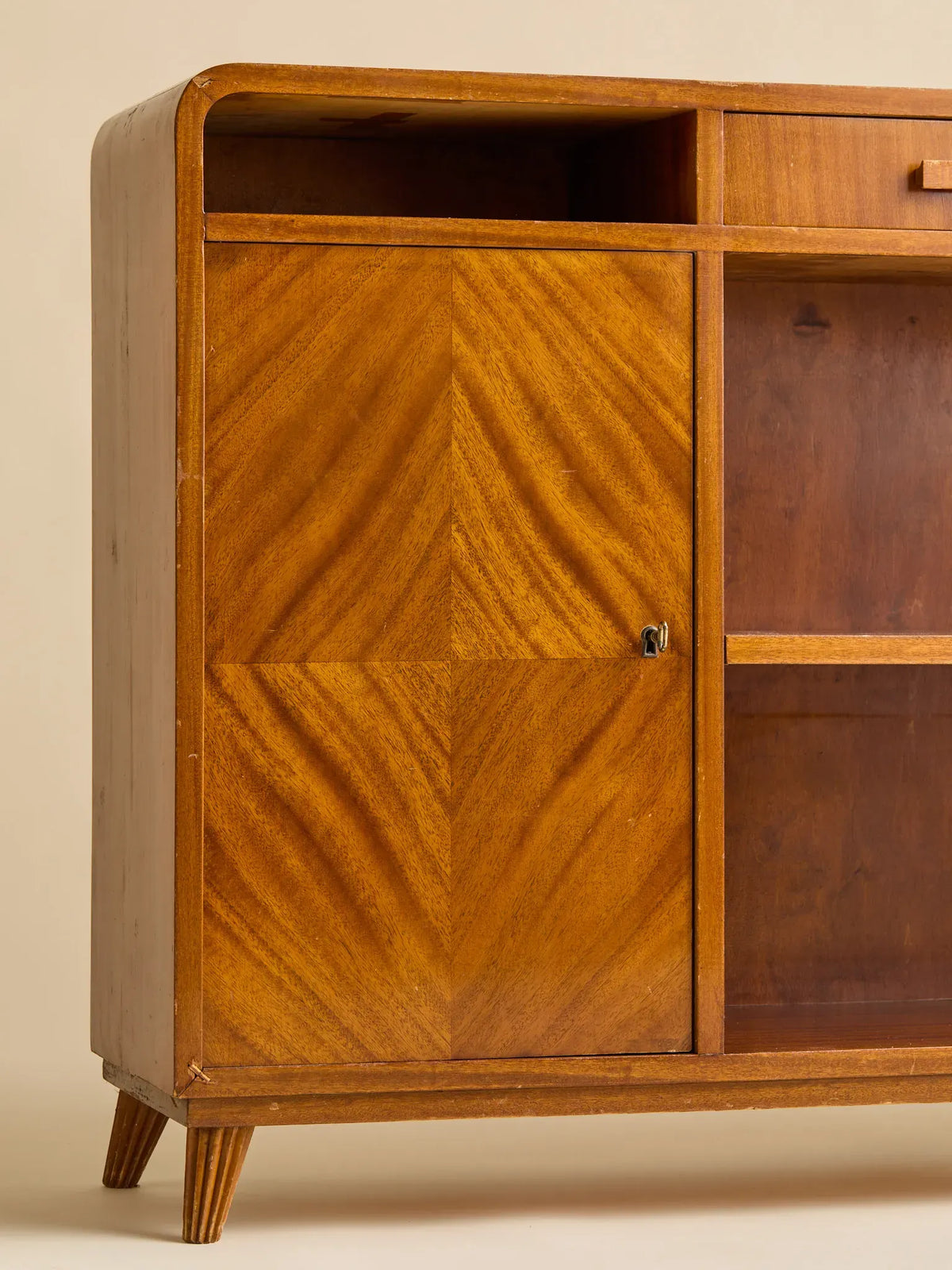 The Vintage Art Deco Swedish Mahogany Sideboard, 1940sCredenzas and SideboardsMiscellanea, etc.