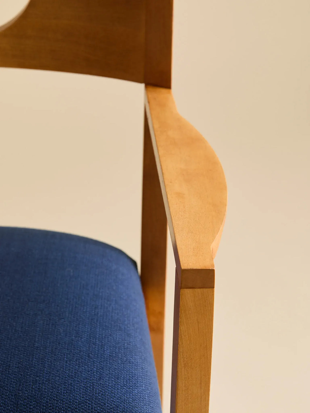The Vintage Mid-Century Cobalt Blue Circle Back Dining ChairsSeatingMiscellanea, etc.